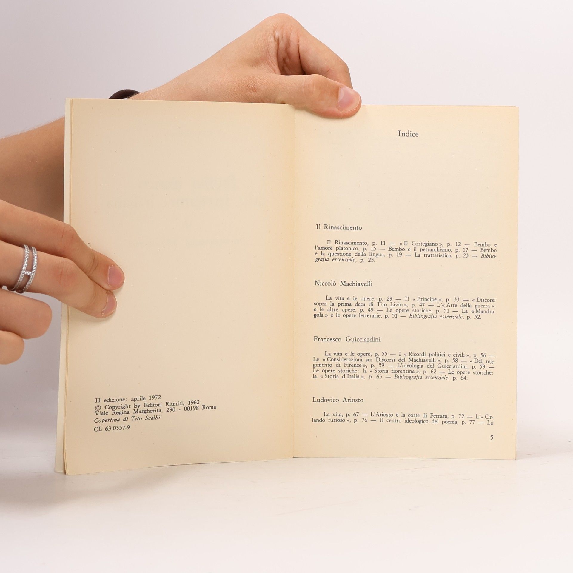 Carlo Salinari Profilo storico della letteratura italiana II