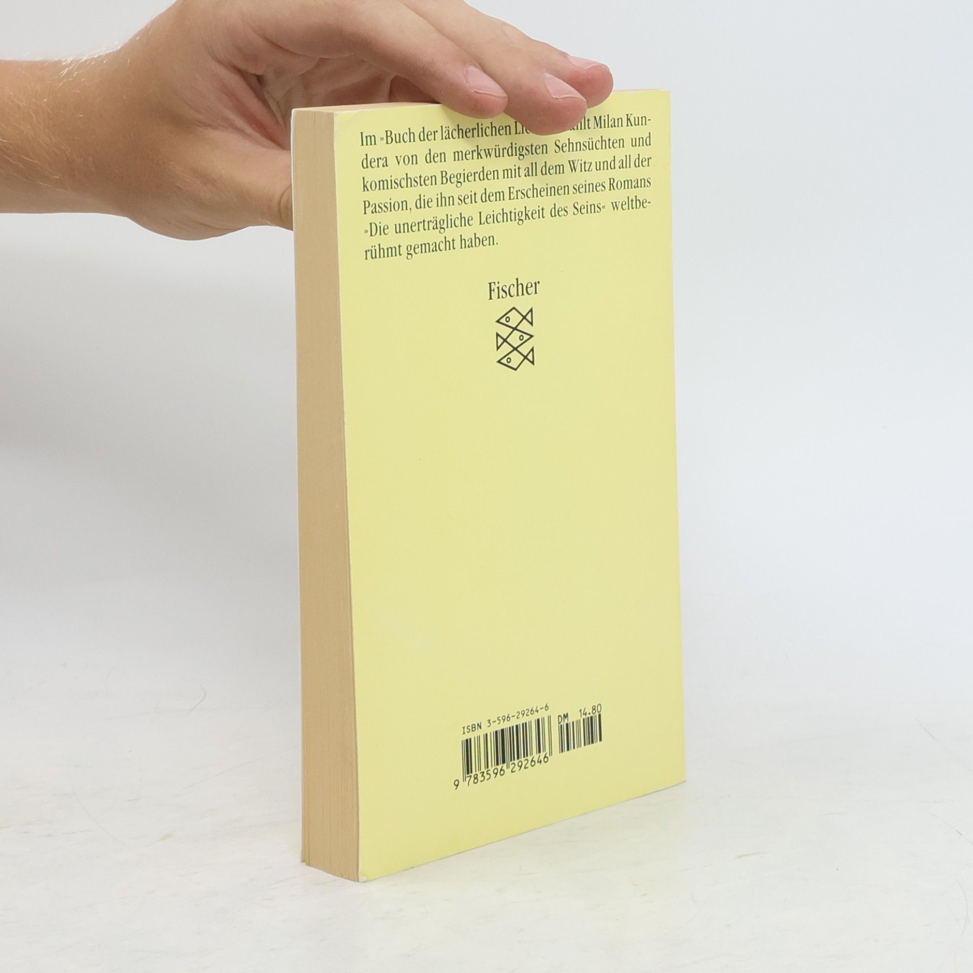 Milan Kundera Das Buch der lächerlichen Liebe