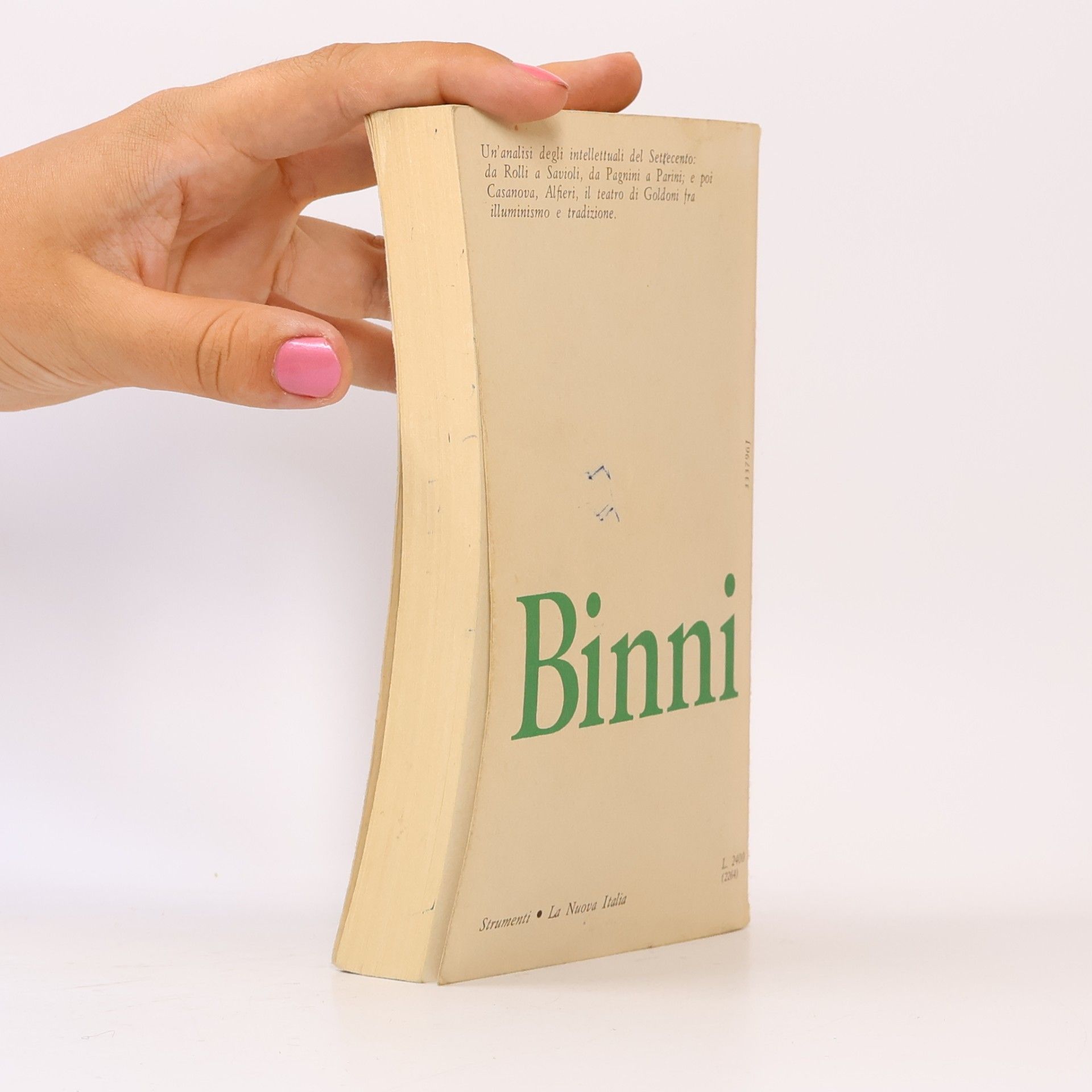 Walter Binni Classicismo e Neoclassicismo