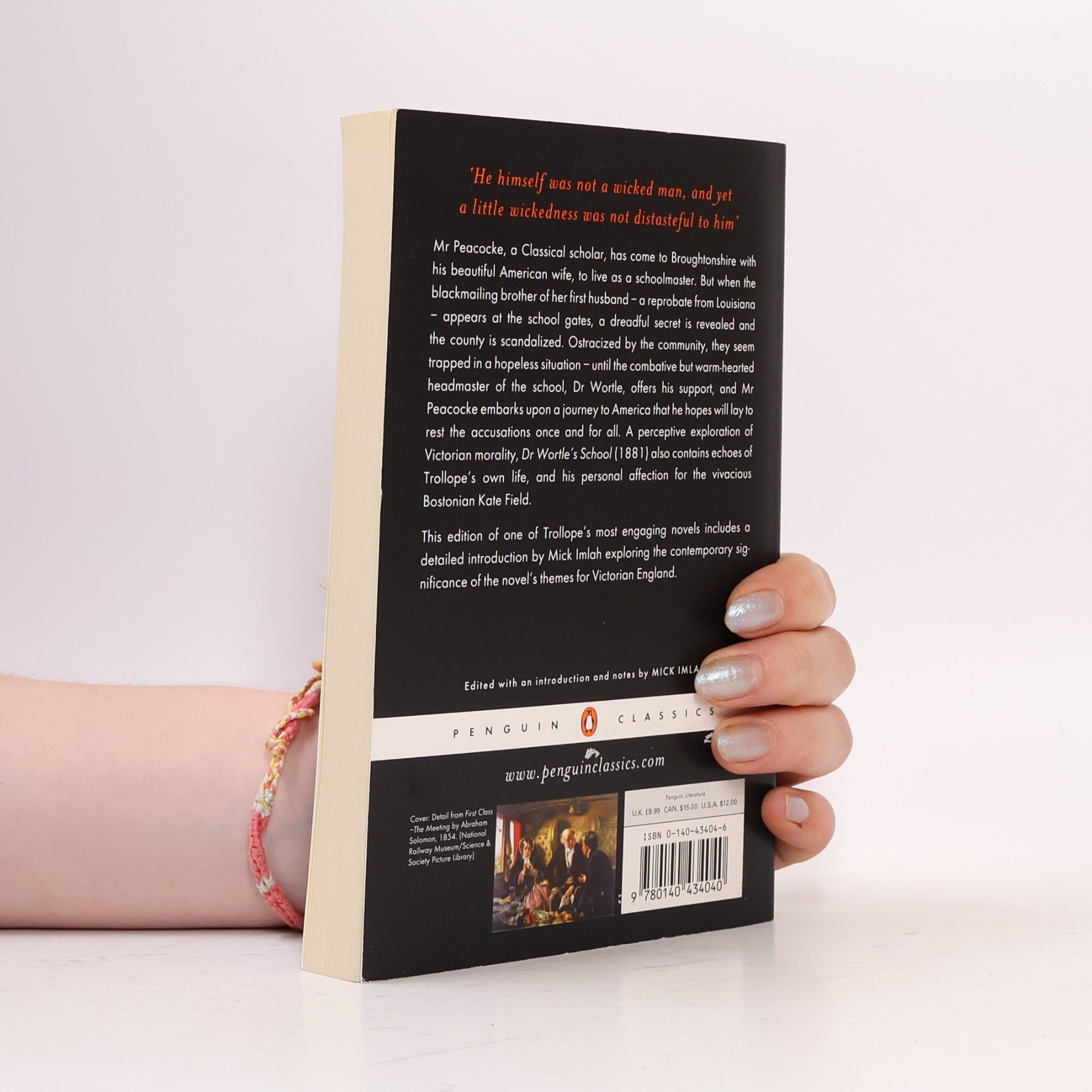 Anthony Trollope Penguin Classics: Dr Wortle's School