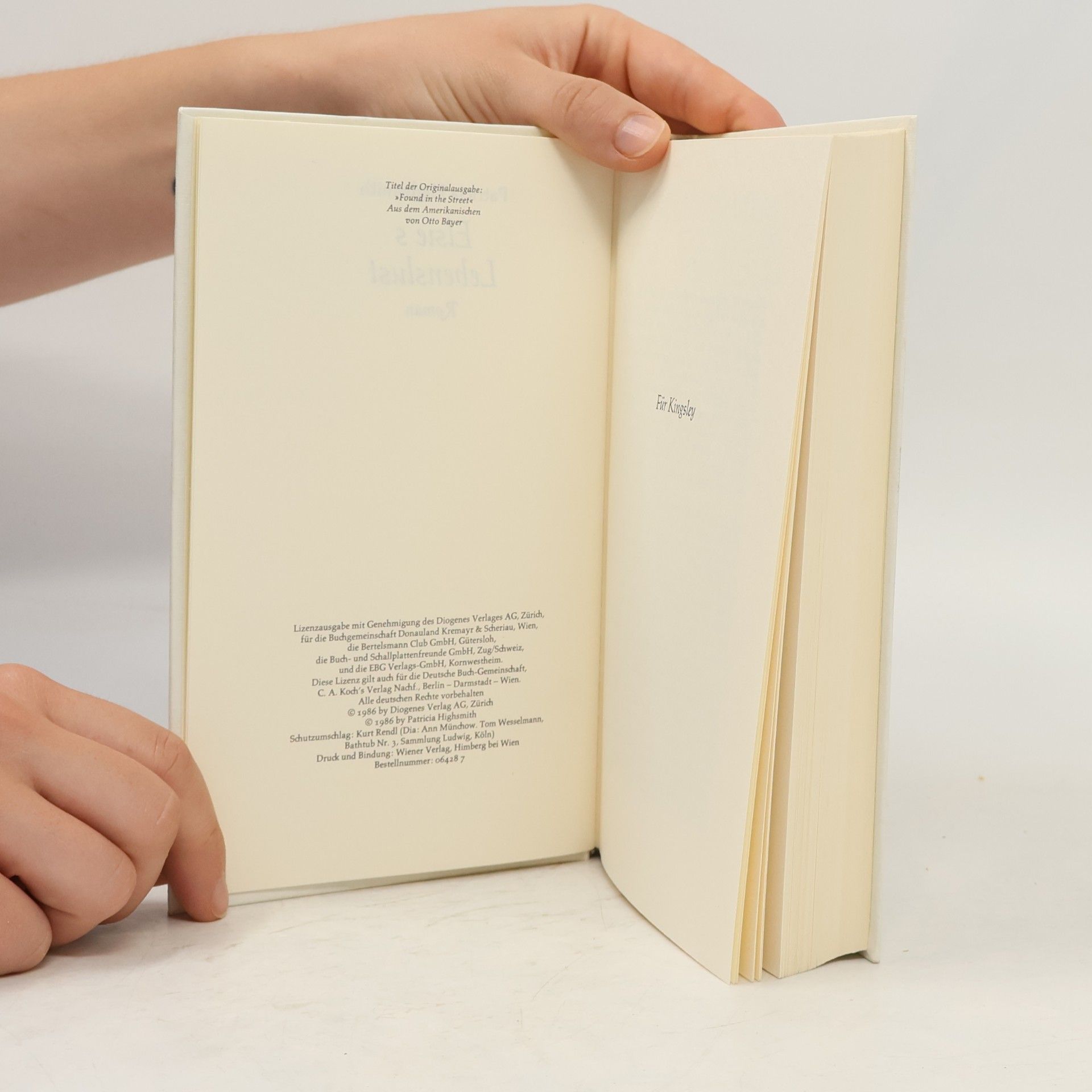 Patricia Highsmith Elsie's Lebenslust