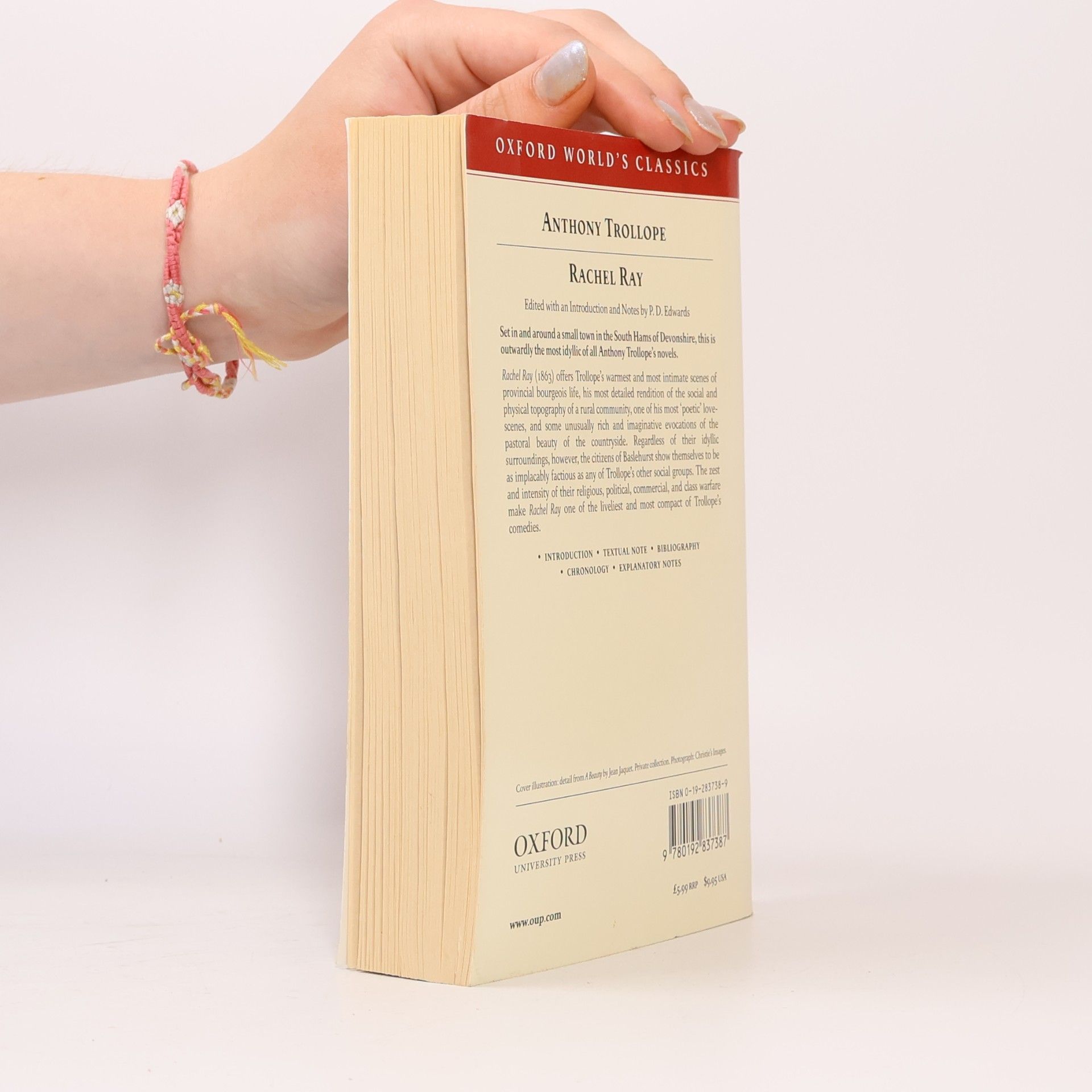 Anthony Trollope Oxford World's Classics: Rachel Ray
