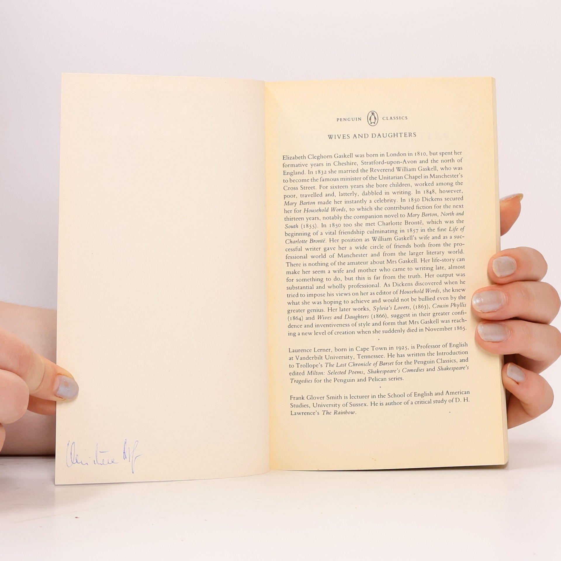 Elizabeth C. Gaskell Penguin Classics: Wives and Daughters