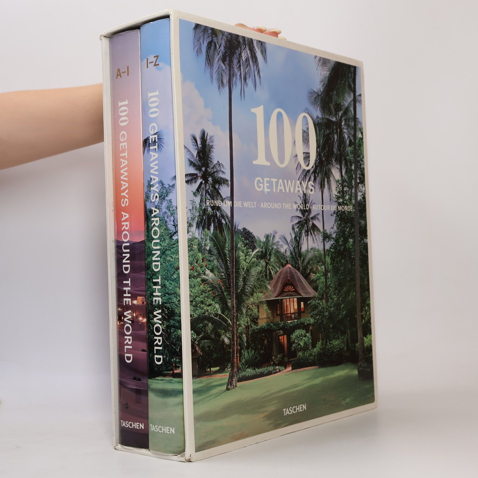 Various authors 100 Getaways rund um die Welt, around the world, autour du monde