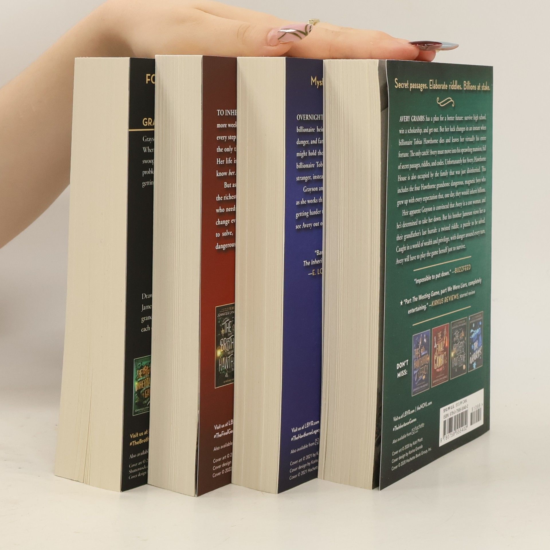 Jennifer Lynn Barnes The Inheritance Games Paperback Collection