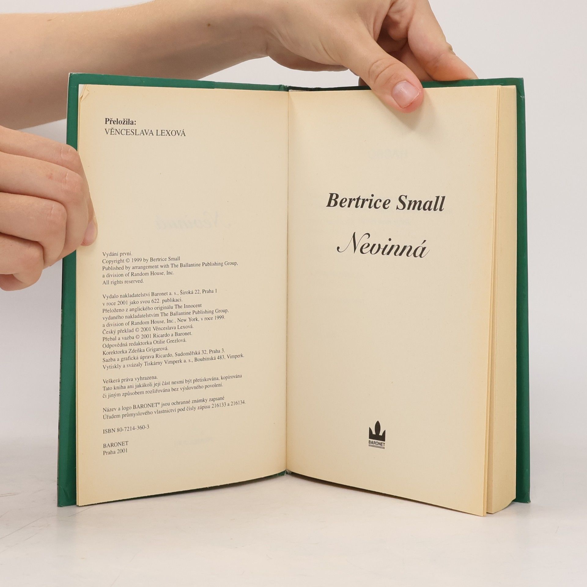 Bertrice Small Nevinná