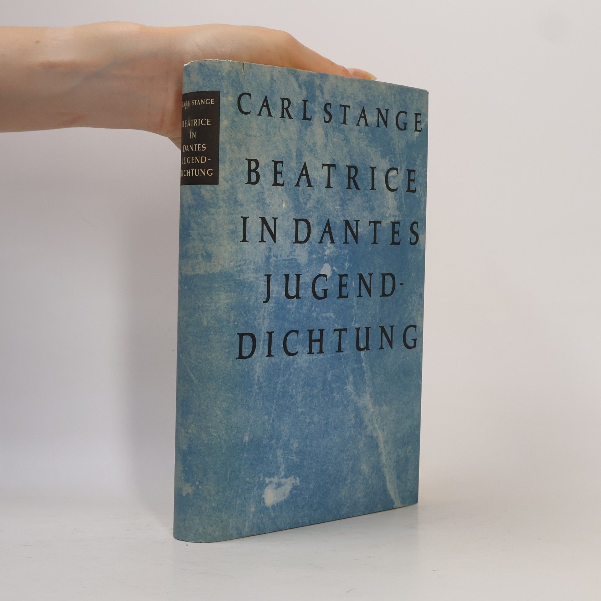 Carl Stange Beatrice in dantes jugend dichtung
