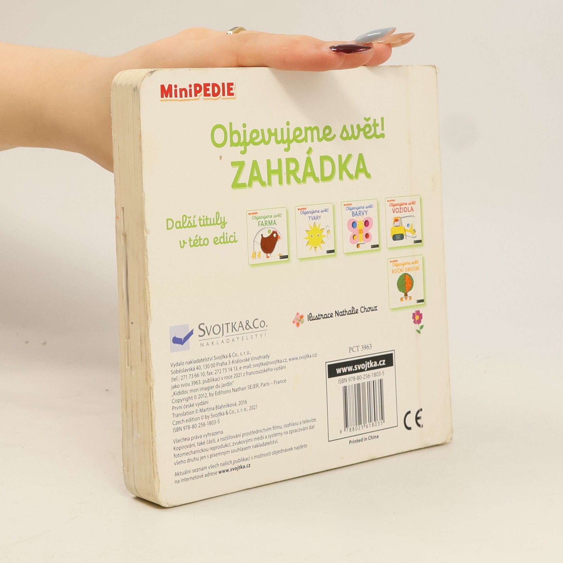 Nathalie Choux Objevujeme svět! Zahrádka