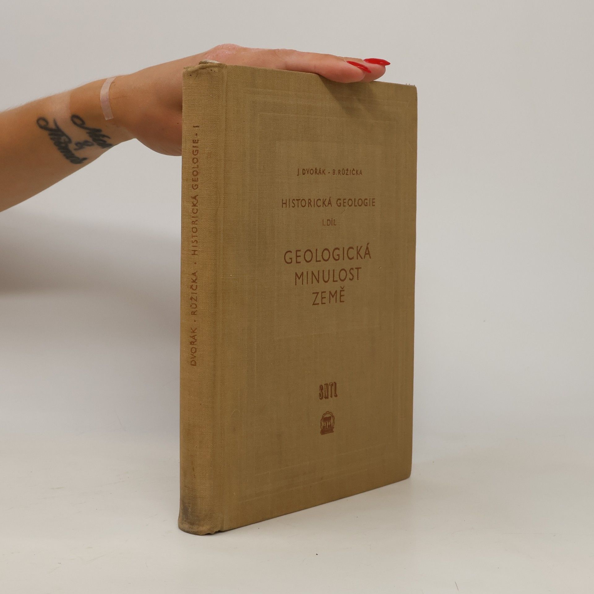 Bohuslav Růžička Historická geologie I. díl
