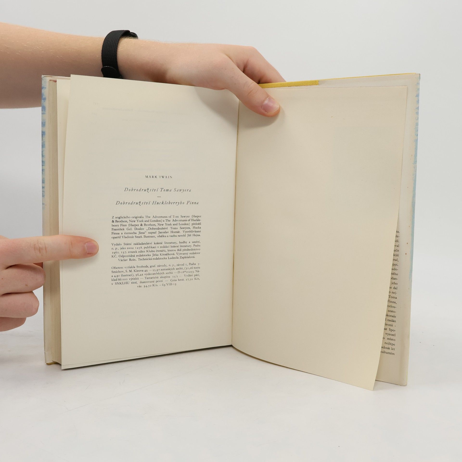 Mark Twain Dobrodružství Toma Sawyera a Huckleberryho Finna