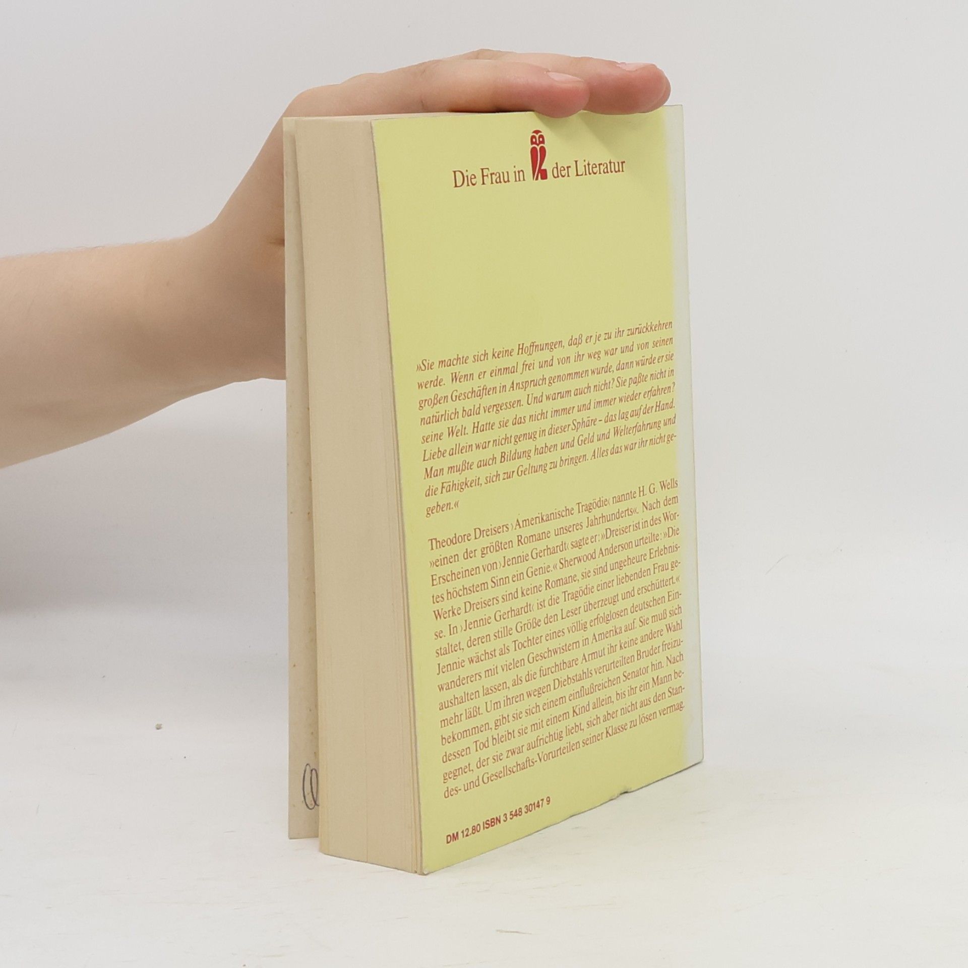 Theodore Dreiser Jennie Gerhardt