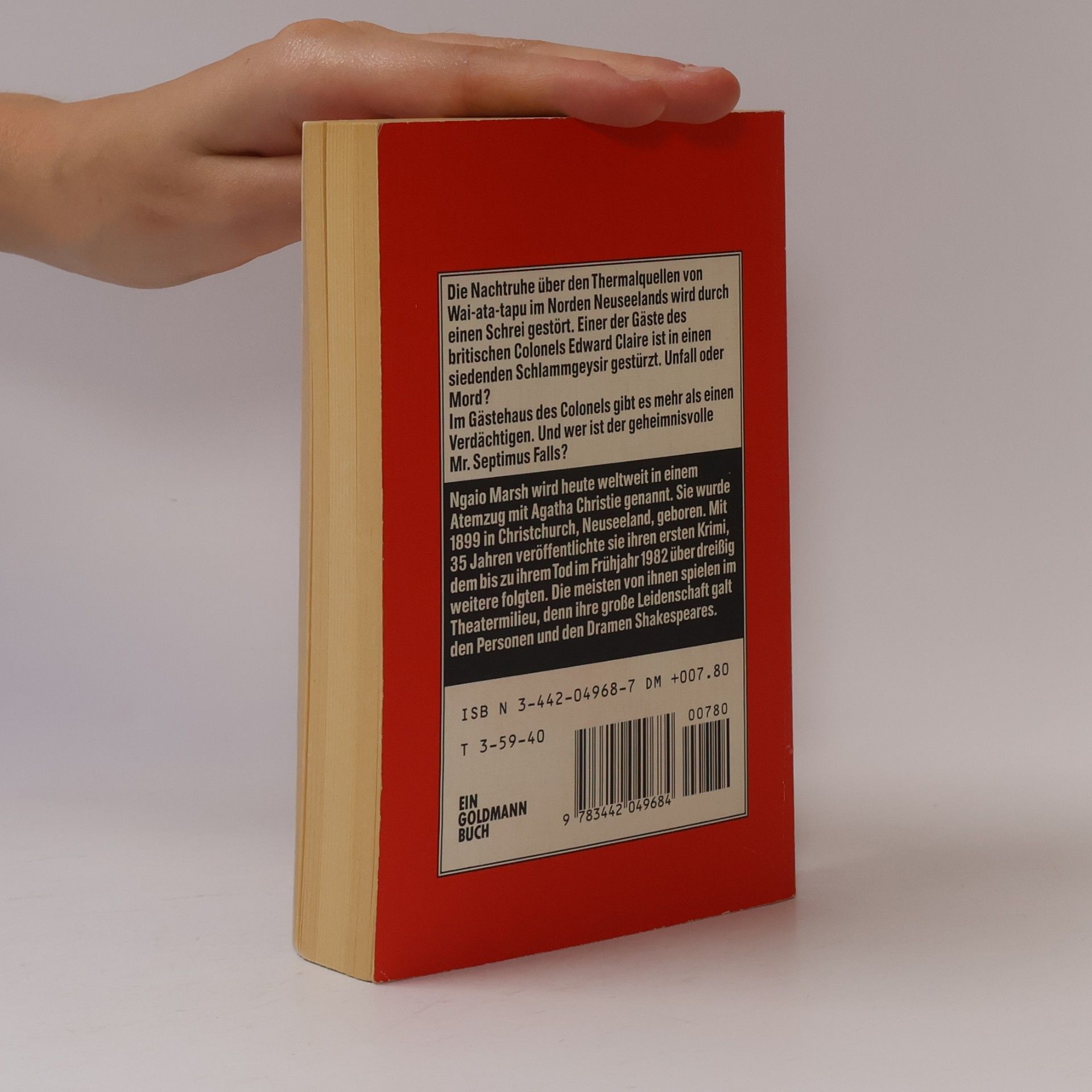 Ngaio Marsh Bei Gefahr Rot