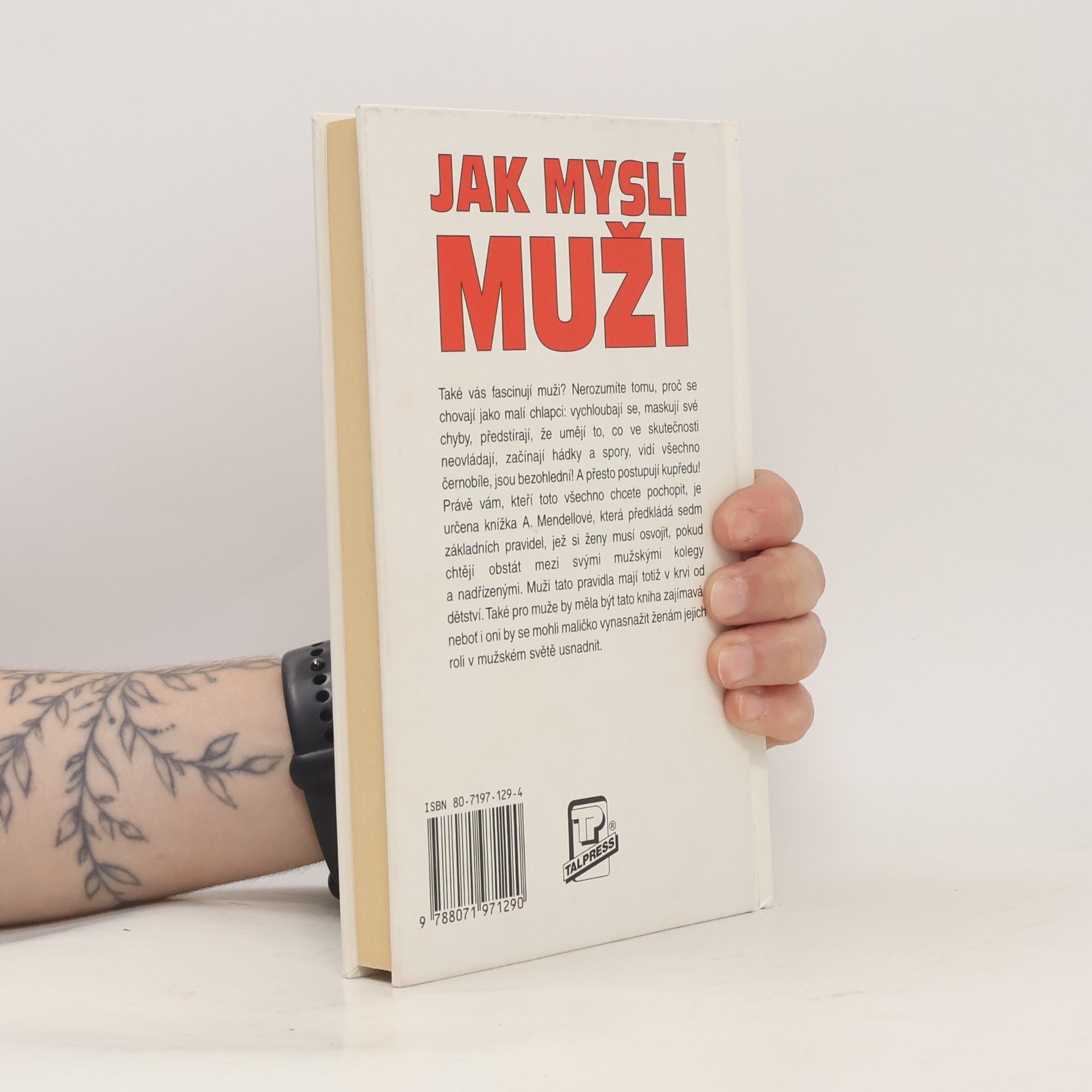 Adrienne Mendell Jak myslí muži