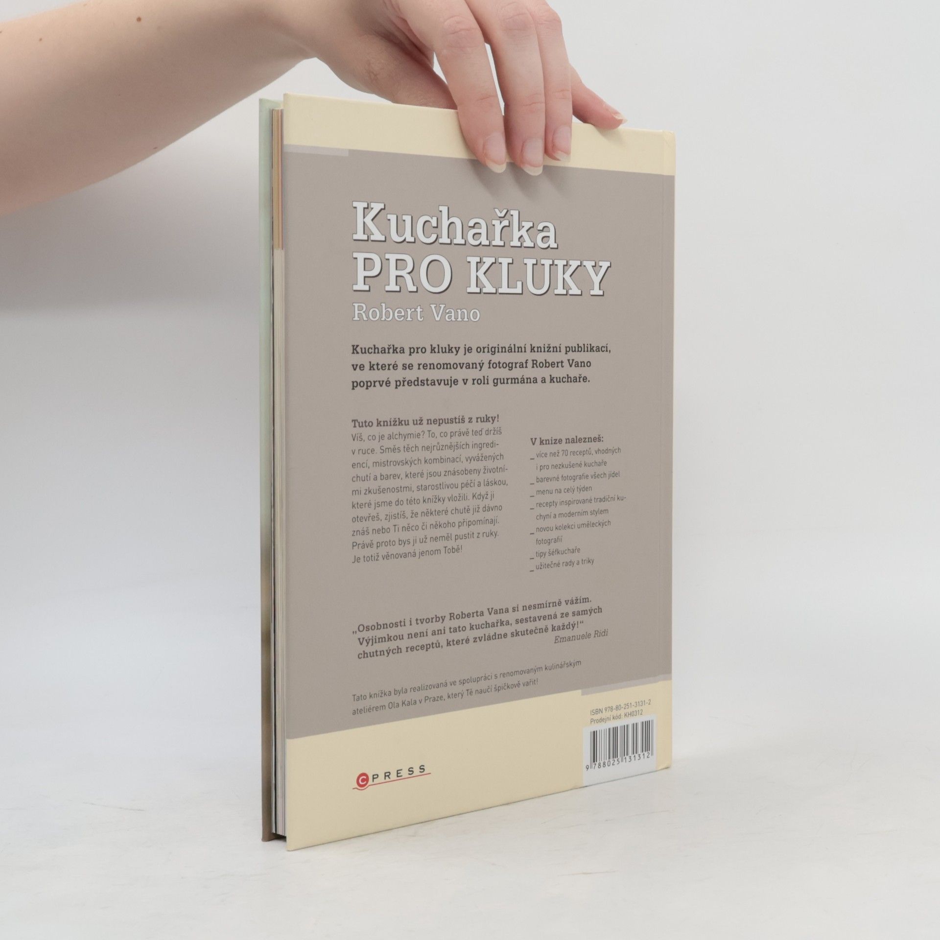 Robert Vano Kuchařka pro kluky