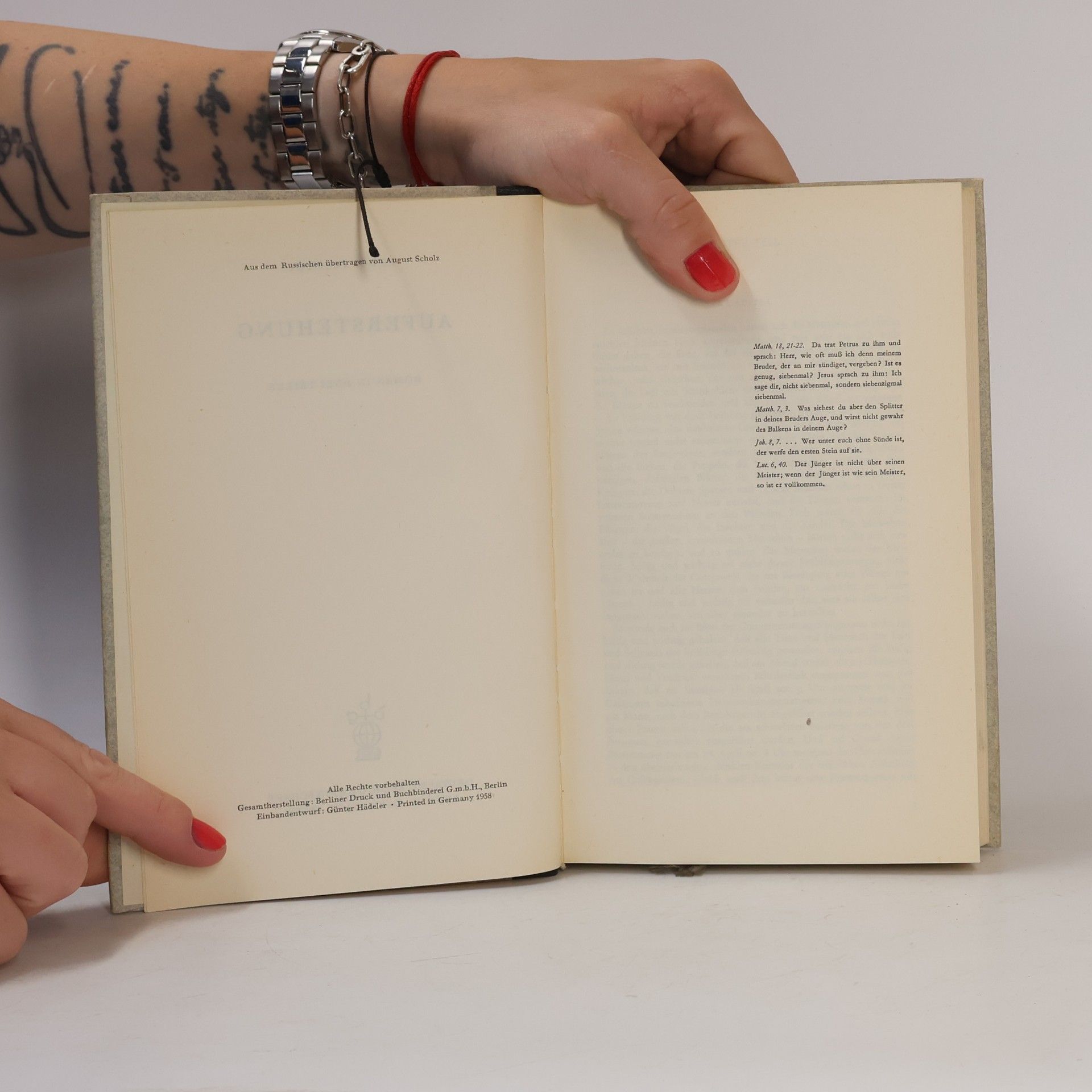 Leone Tolstoi Auferstehung