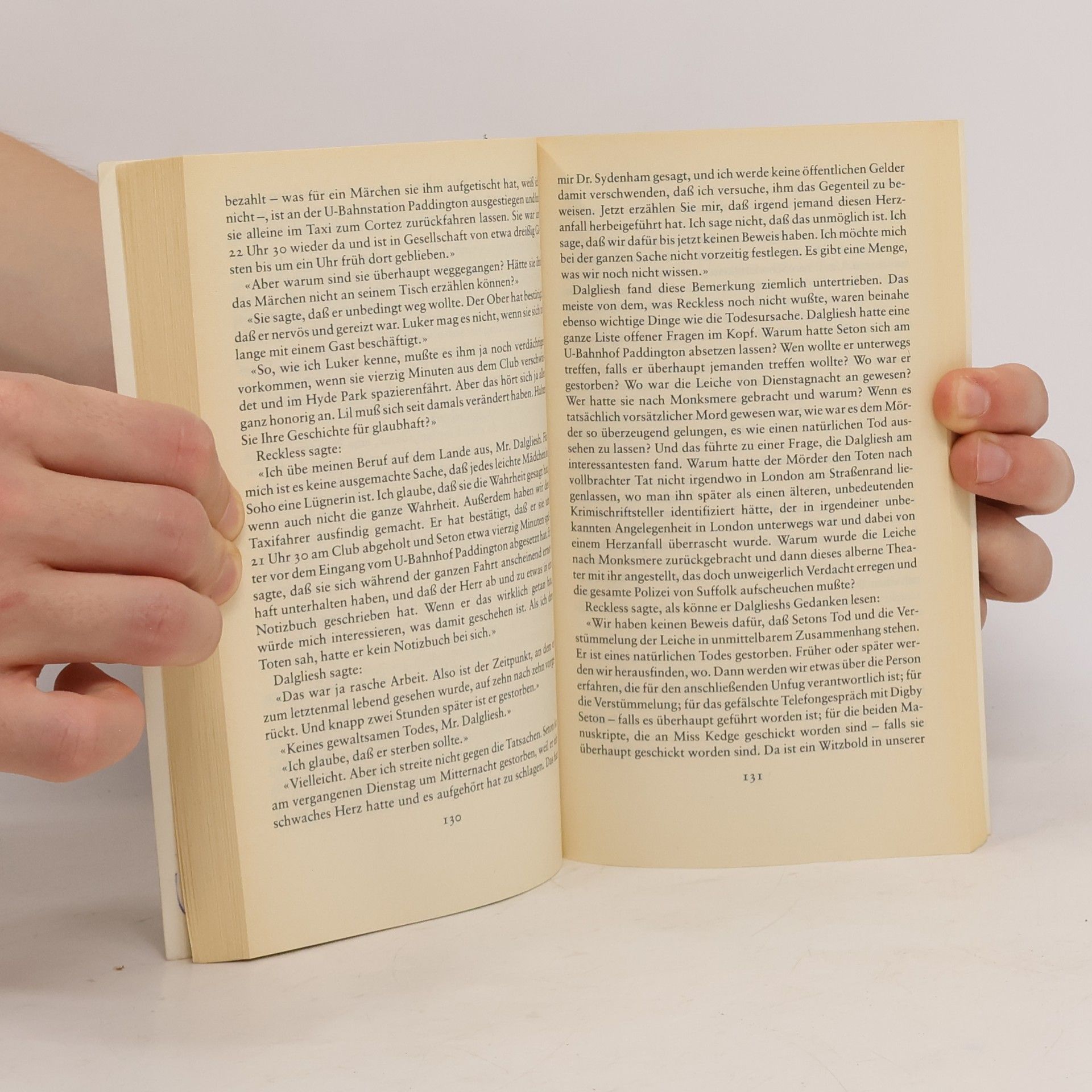 Phyllis Dorothy James Ein unverhofftes Geständnis