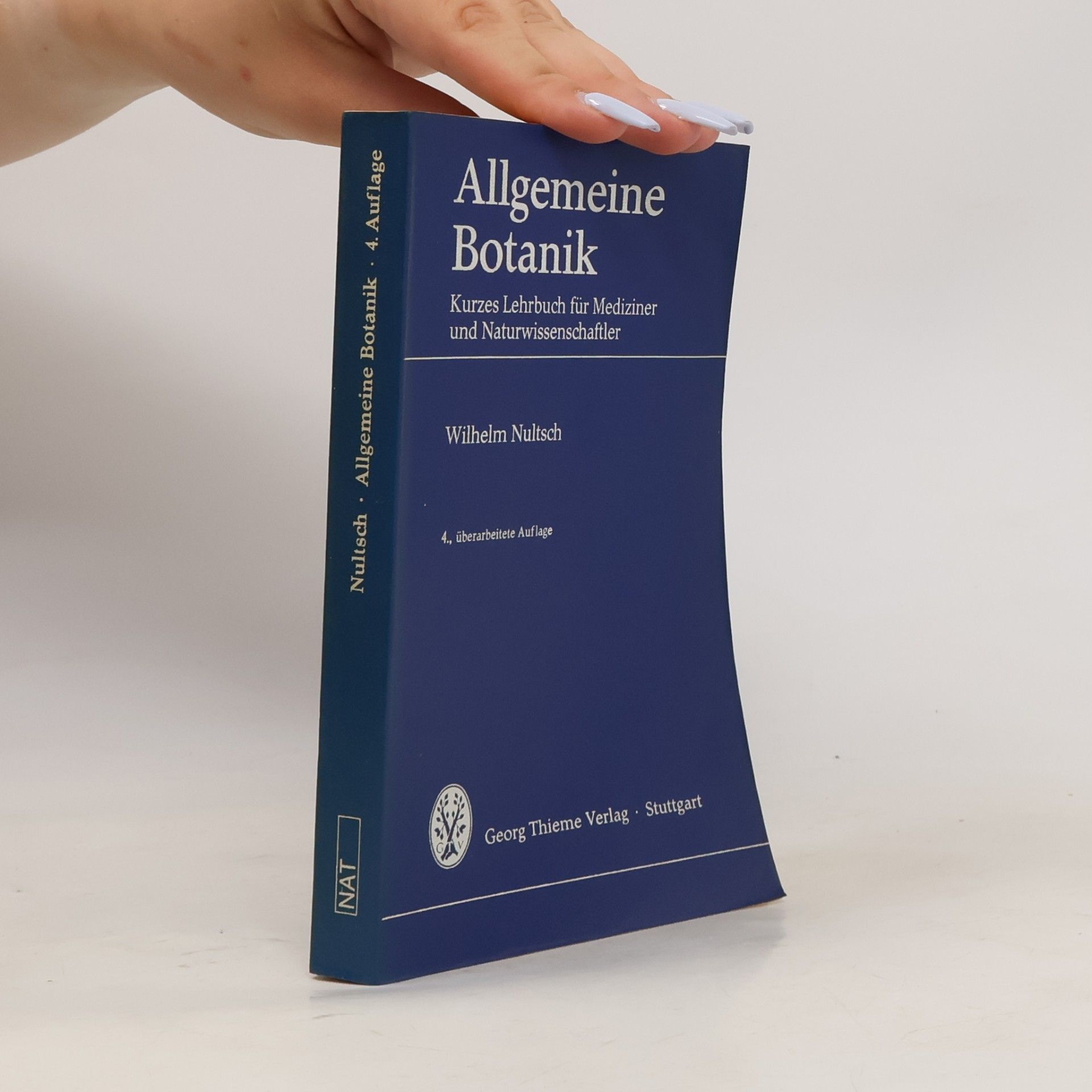 Wilhelm Nultsch Allgemeine Botanik