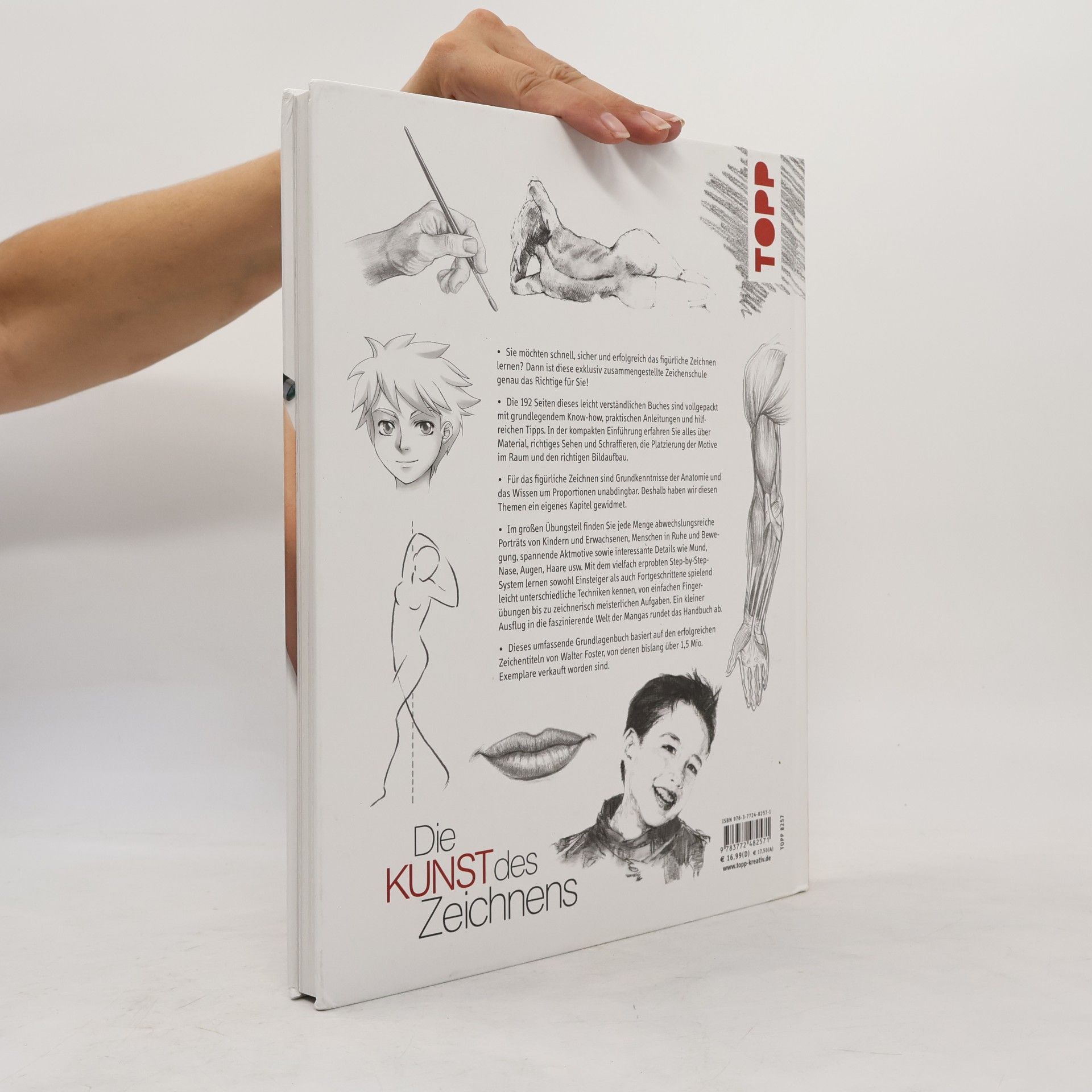 Kolektiv autorů Die Kunst des Zeichnens: Anatomie, Figuren, Posen