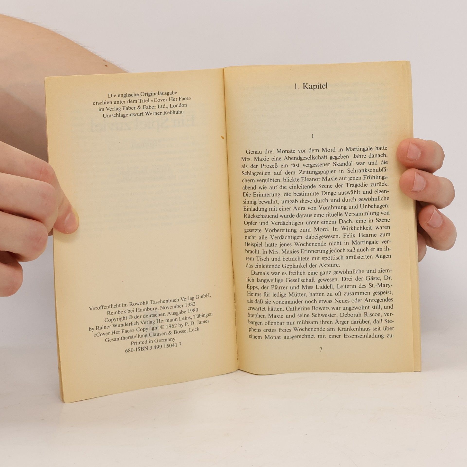 Phyllis Dorothy James Ein Spiel zuviel