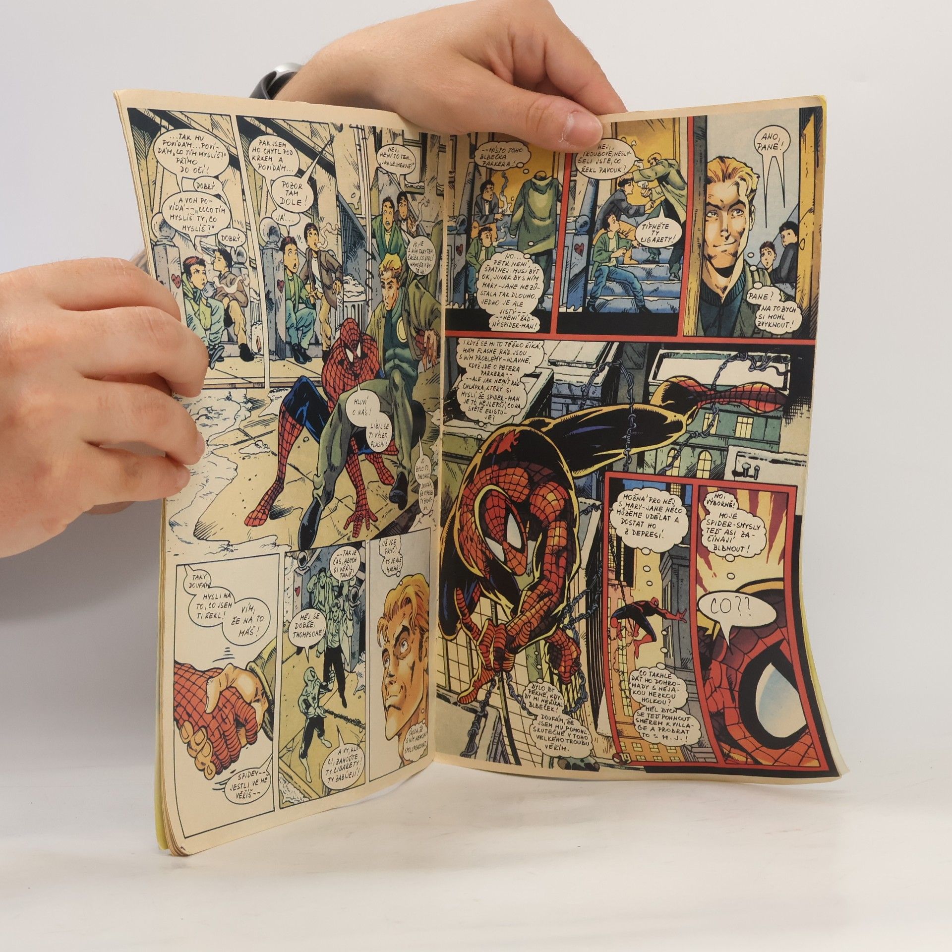 Kolektiv autorů The Spectacular Spider-man. DEC/98. Tančící obličej