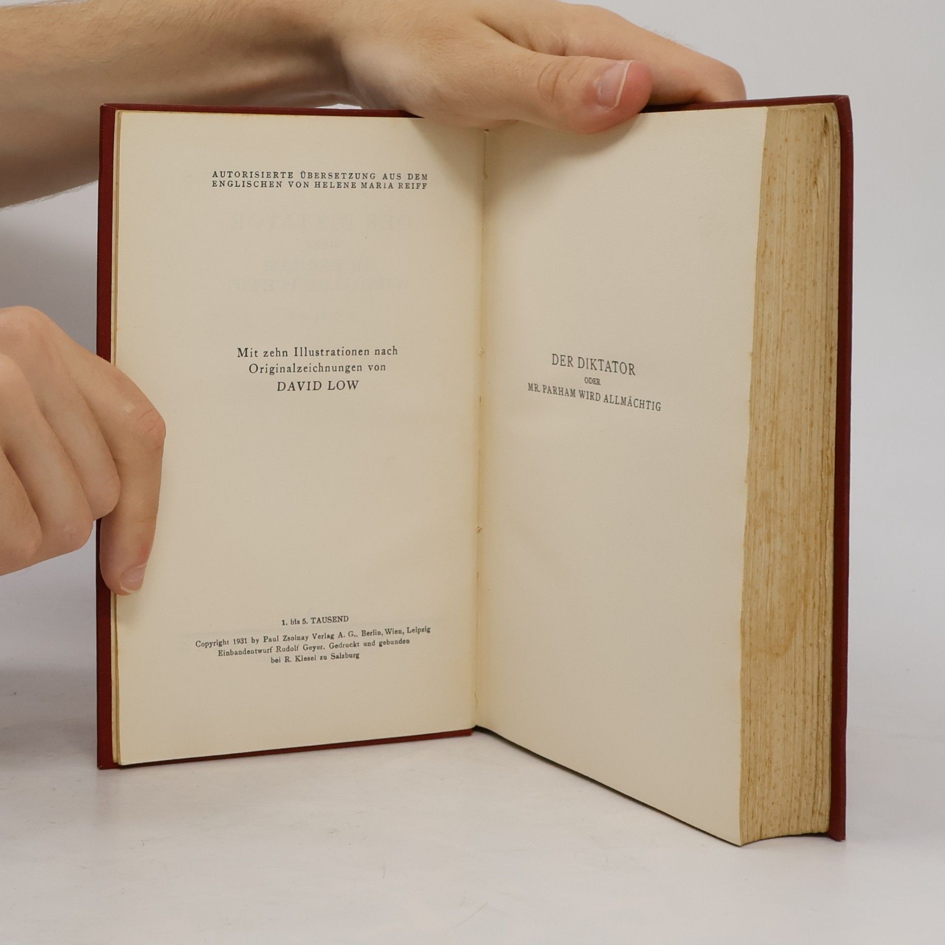 H. G. Wells Der Diktator