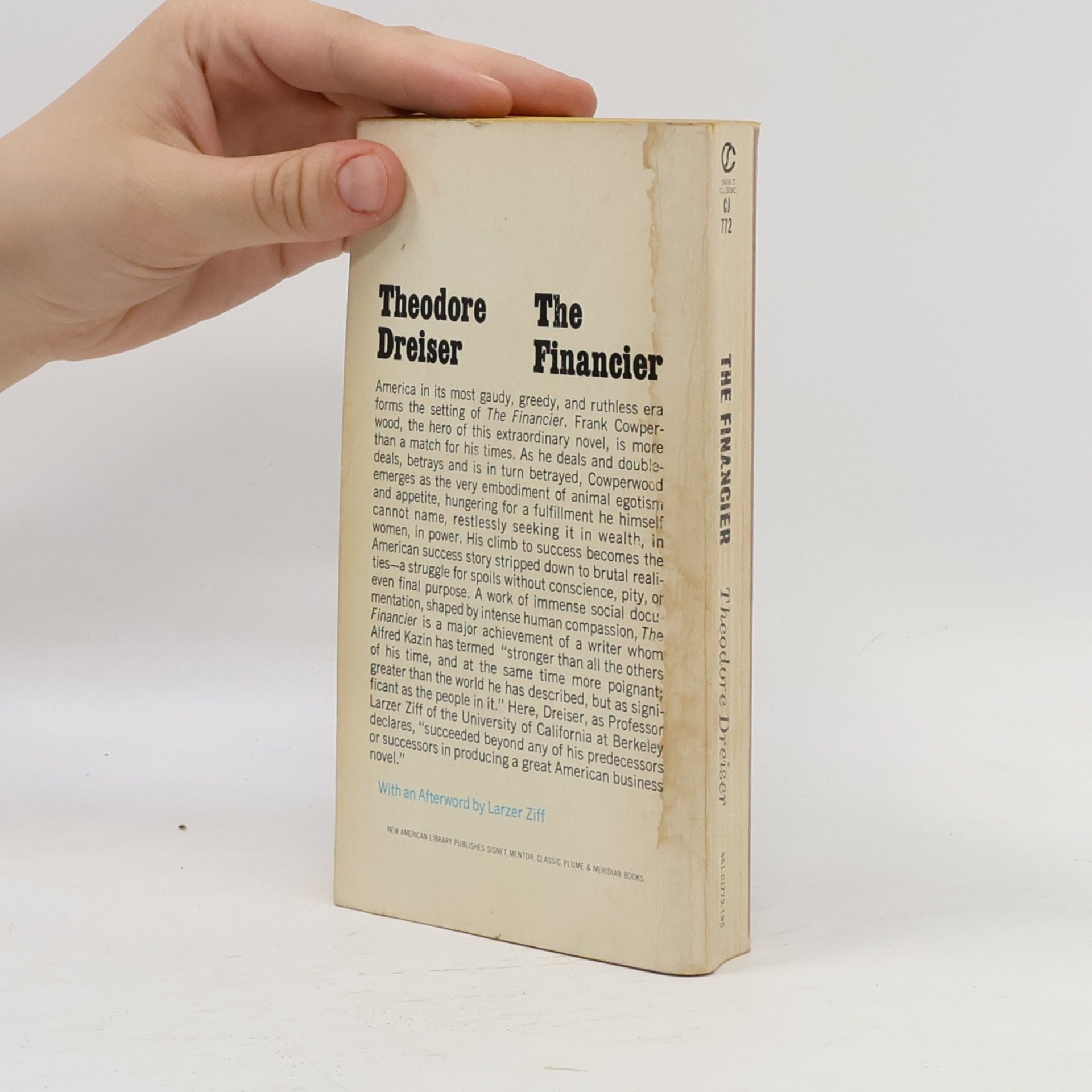 Theodore Dreiser The Financier