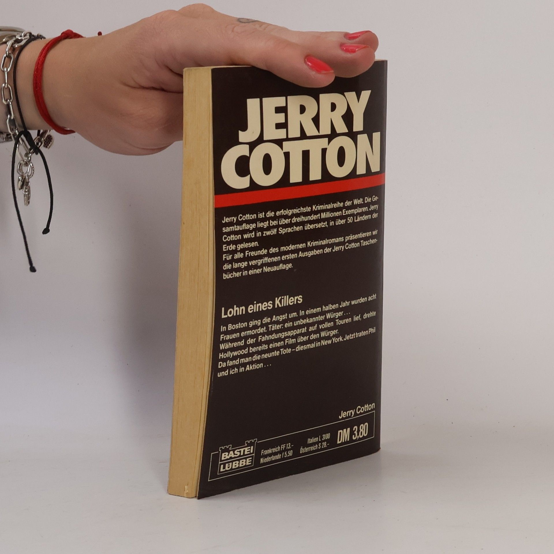 Jerry Cotton Lohn eines Killers