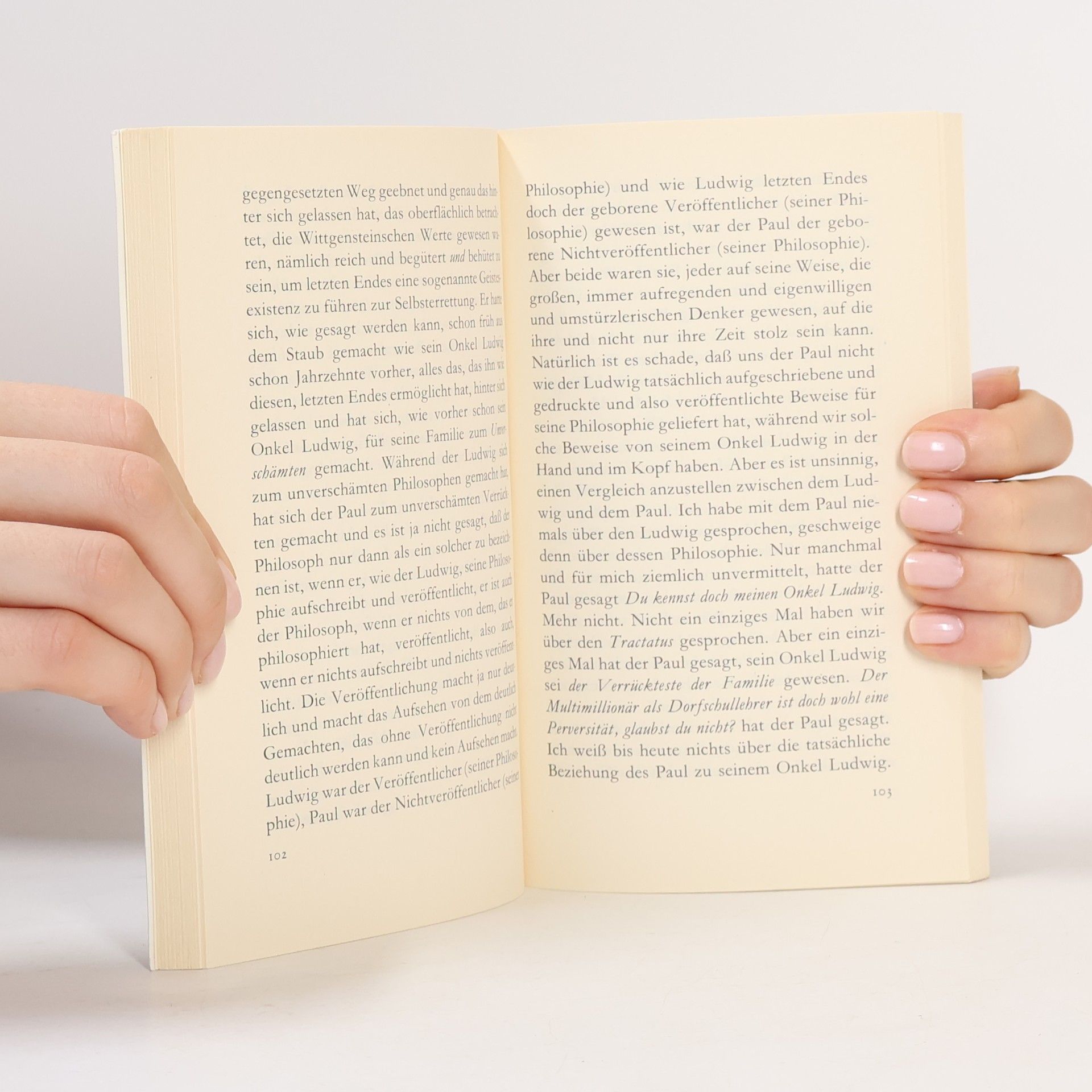 Thomas Bernhard Wittgensteins Neffe