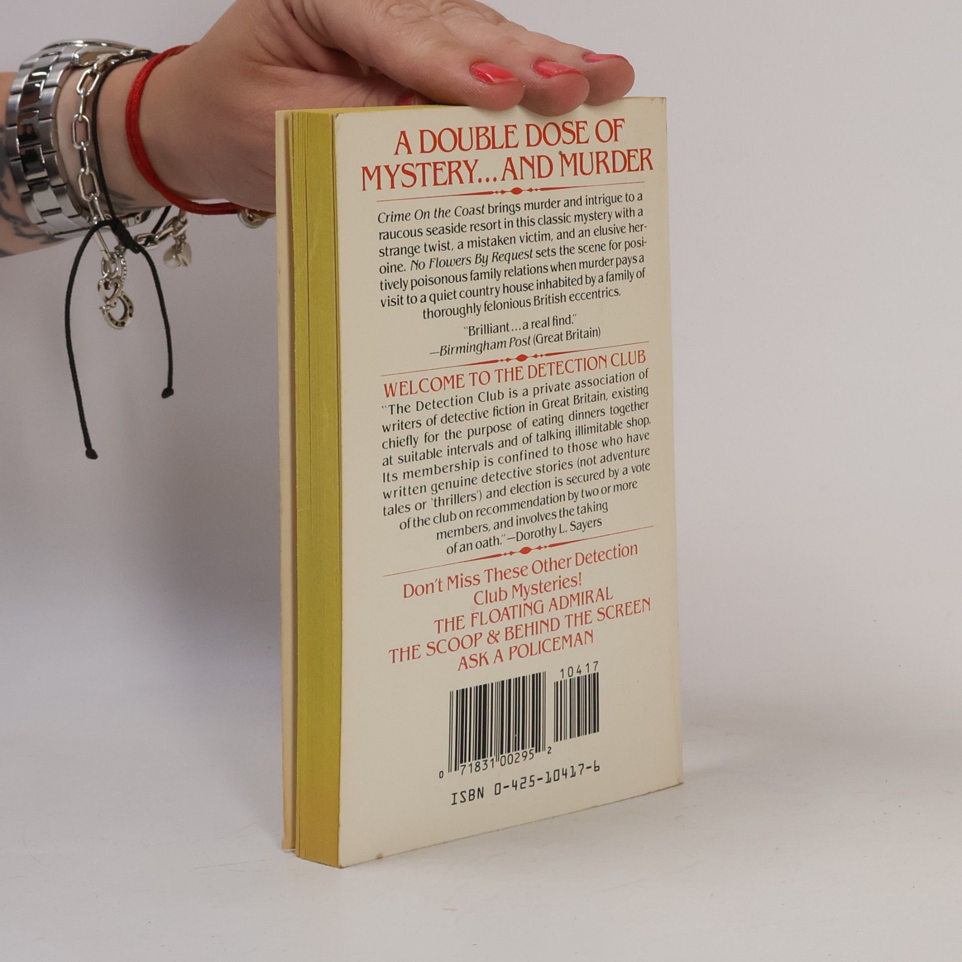 Dorothy L. Sayers Crime on the Coast & No Flowers by Request