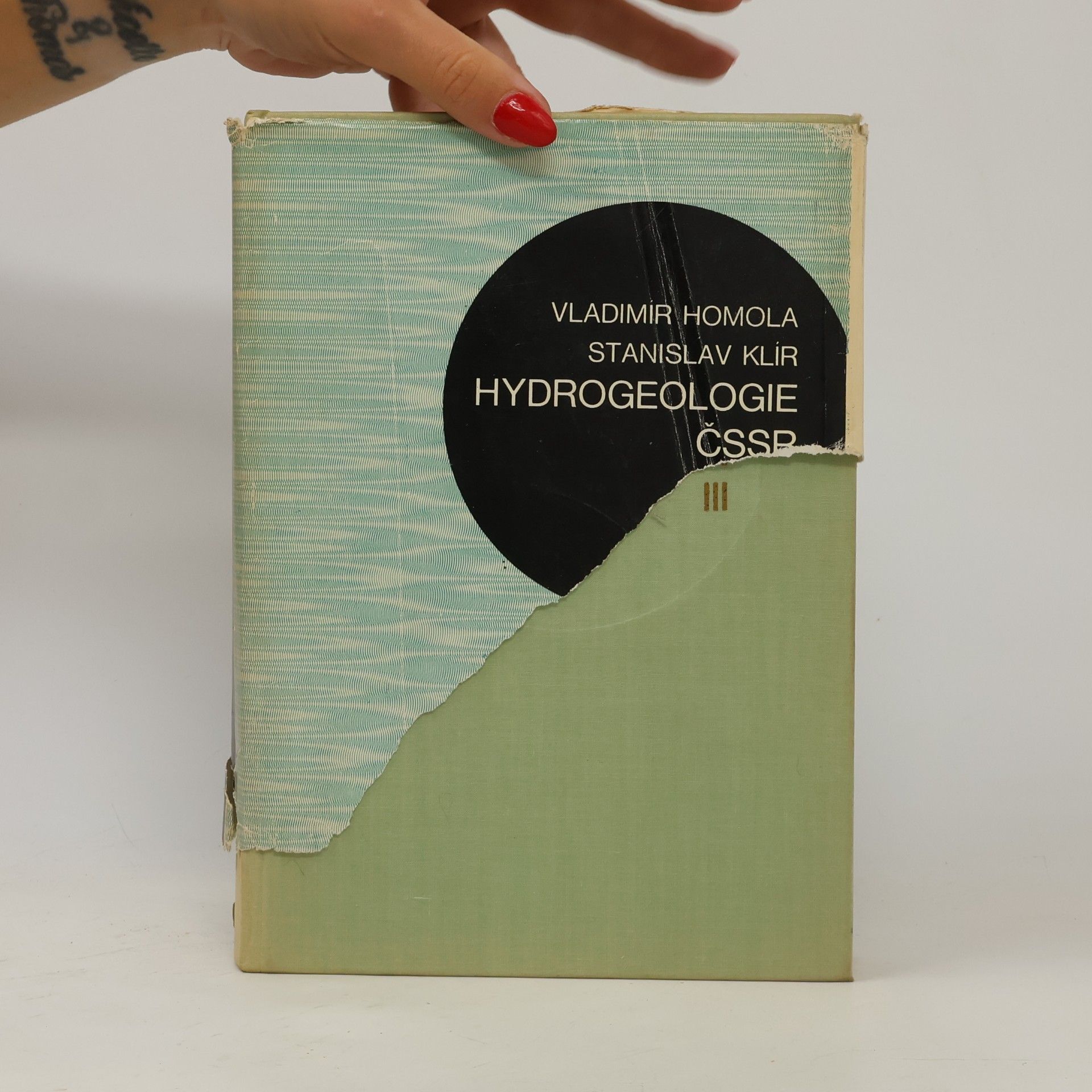 Vladimír Homola Hydrogeologie ČSSR III.