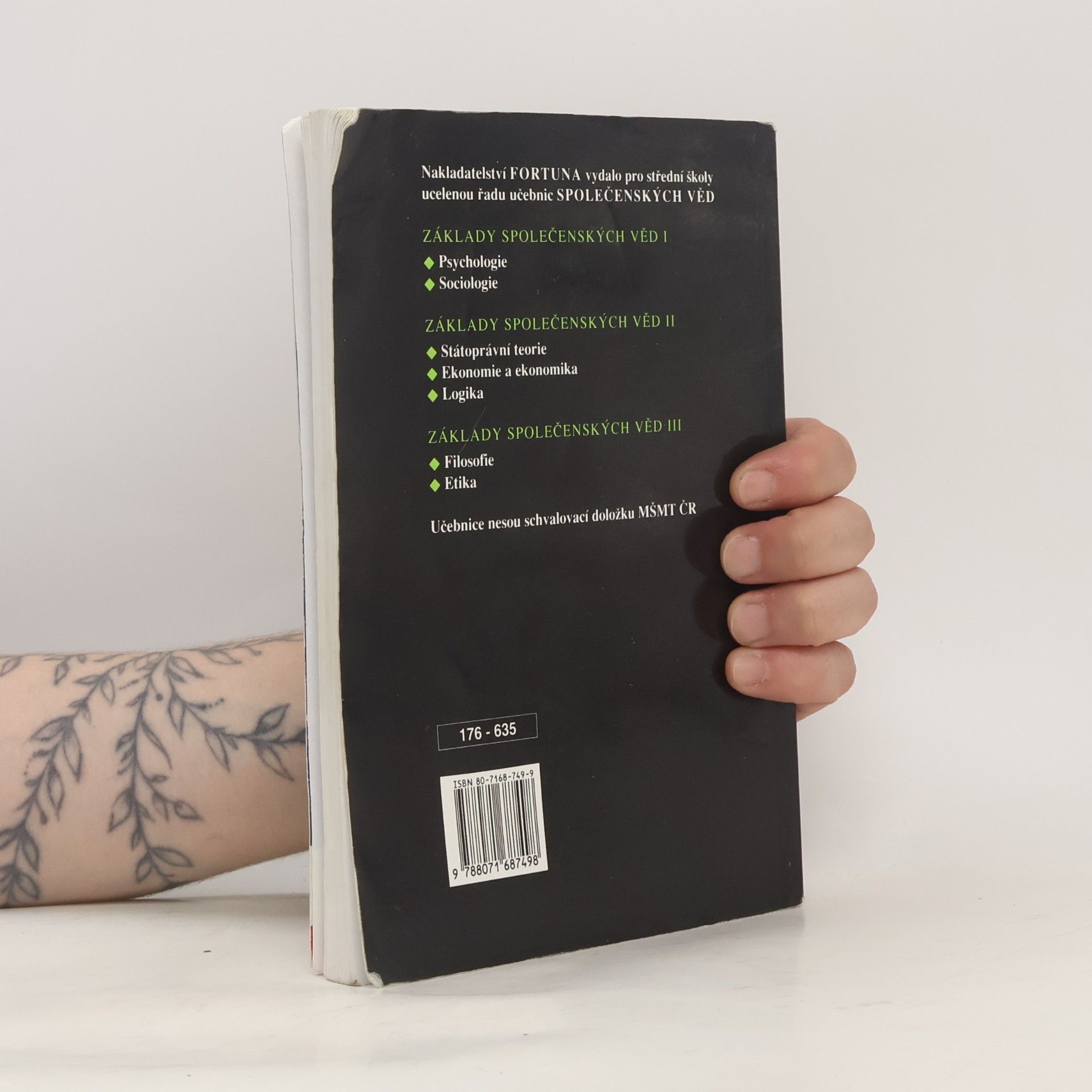 Ilona Gillernová Základy psychologie, sociologie pro střední školy