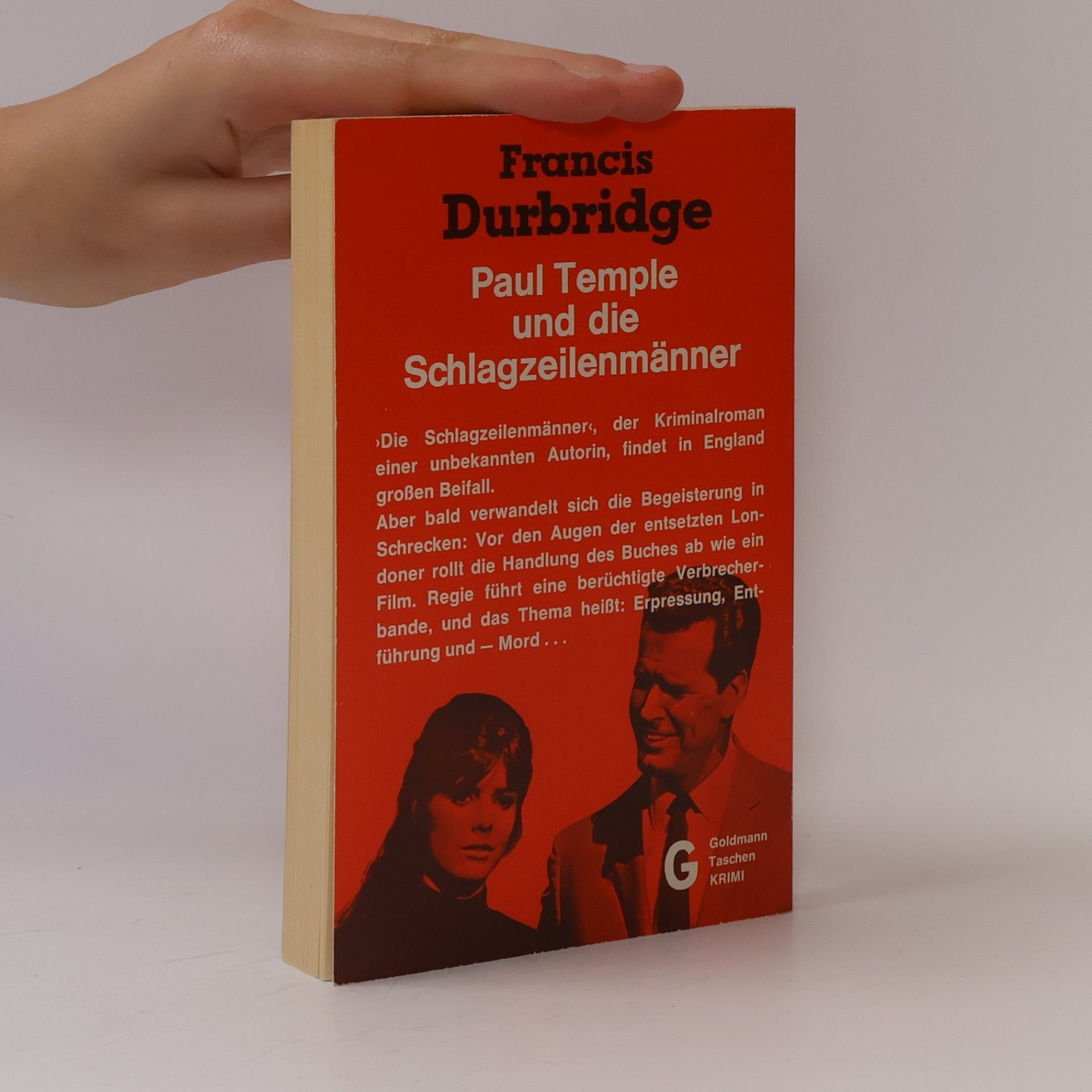 Francis Durbridge Krimi 3190. Paul Temple und die Schlagzeilenmänner