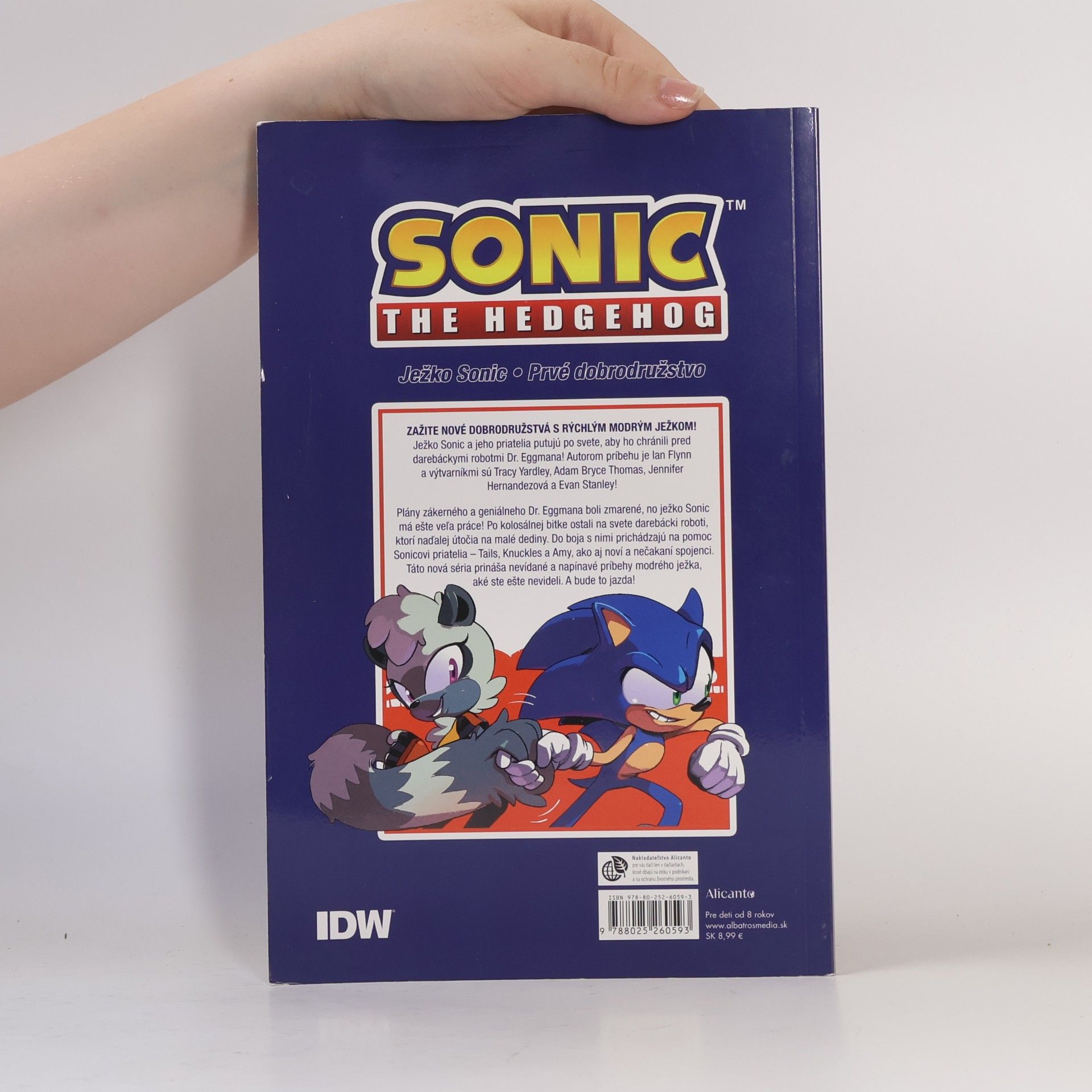 Ian Flynn Ježko Sonic: Prvé dobrodružstvo 1
