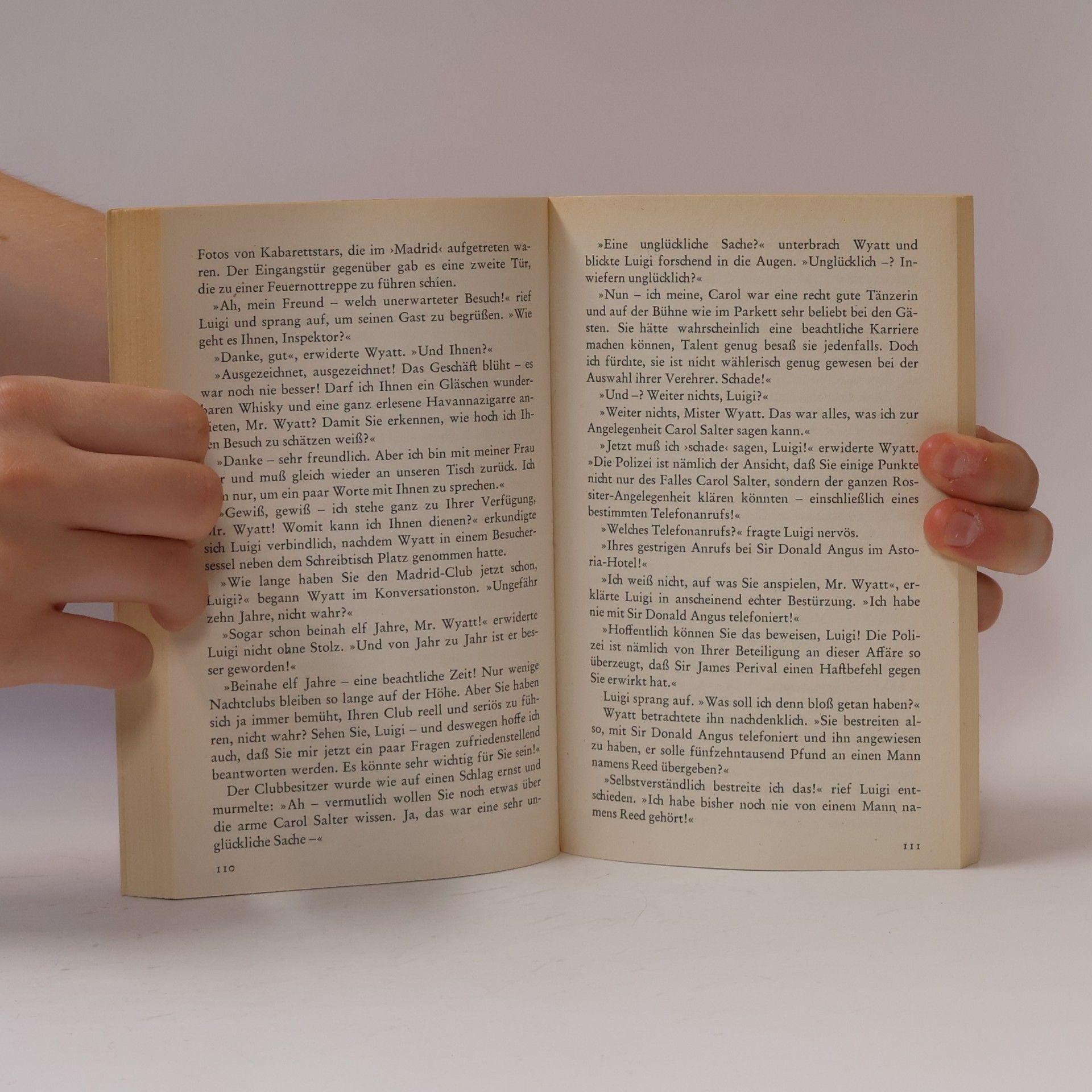 Francis Durbridge M[iste]r Rossiter empfiehlt sich
