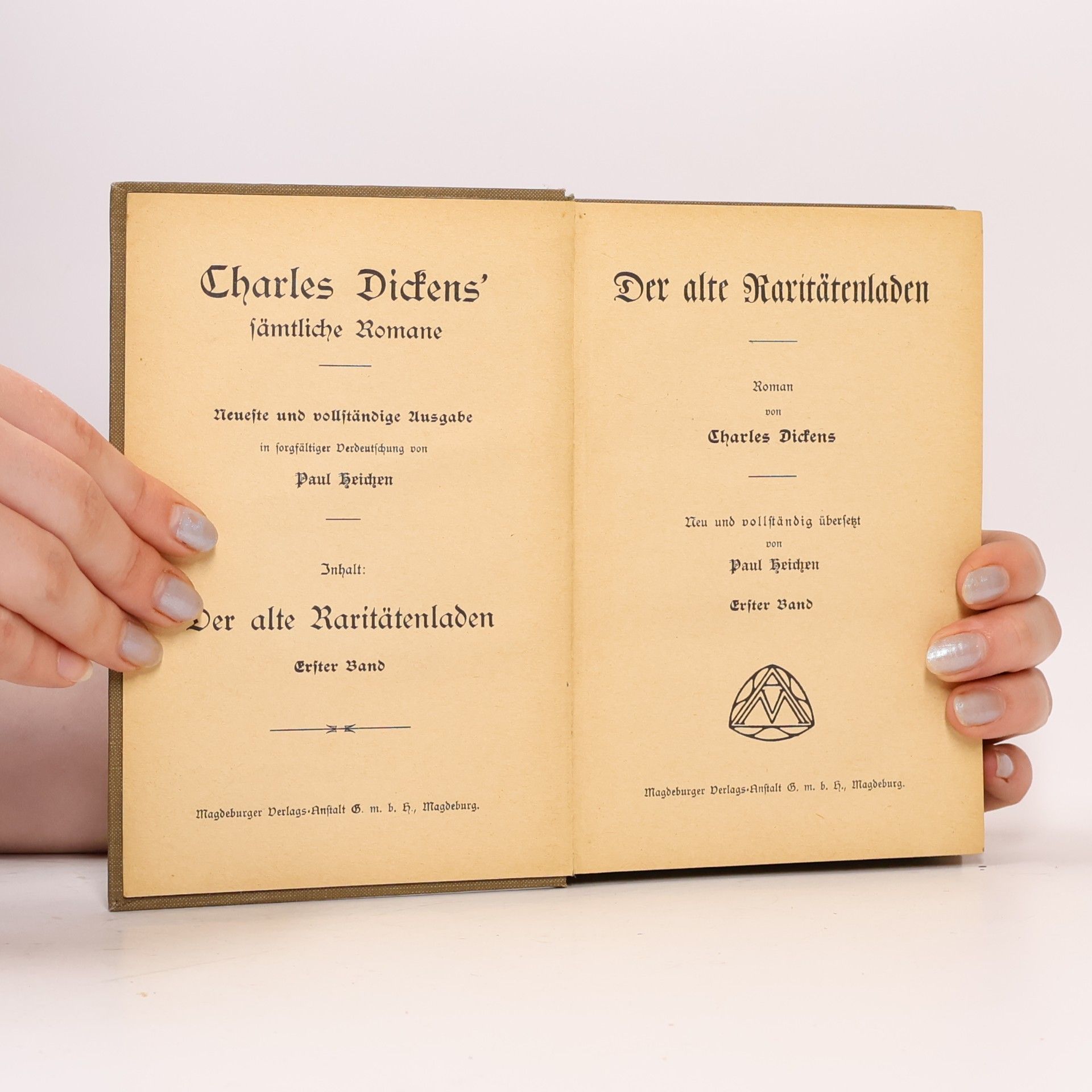 Charles Dickens Der alte Raritätenlade