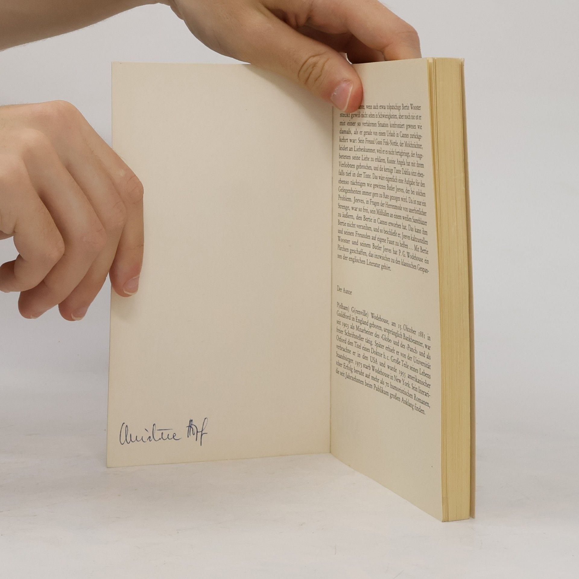 Pelham Wodehouse Dann eben nicht, Jeeves