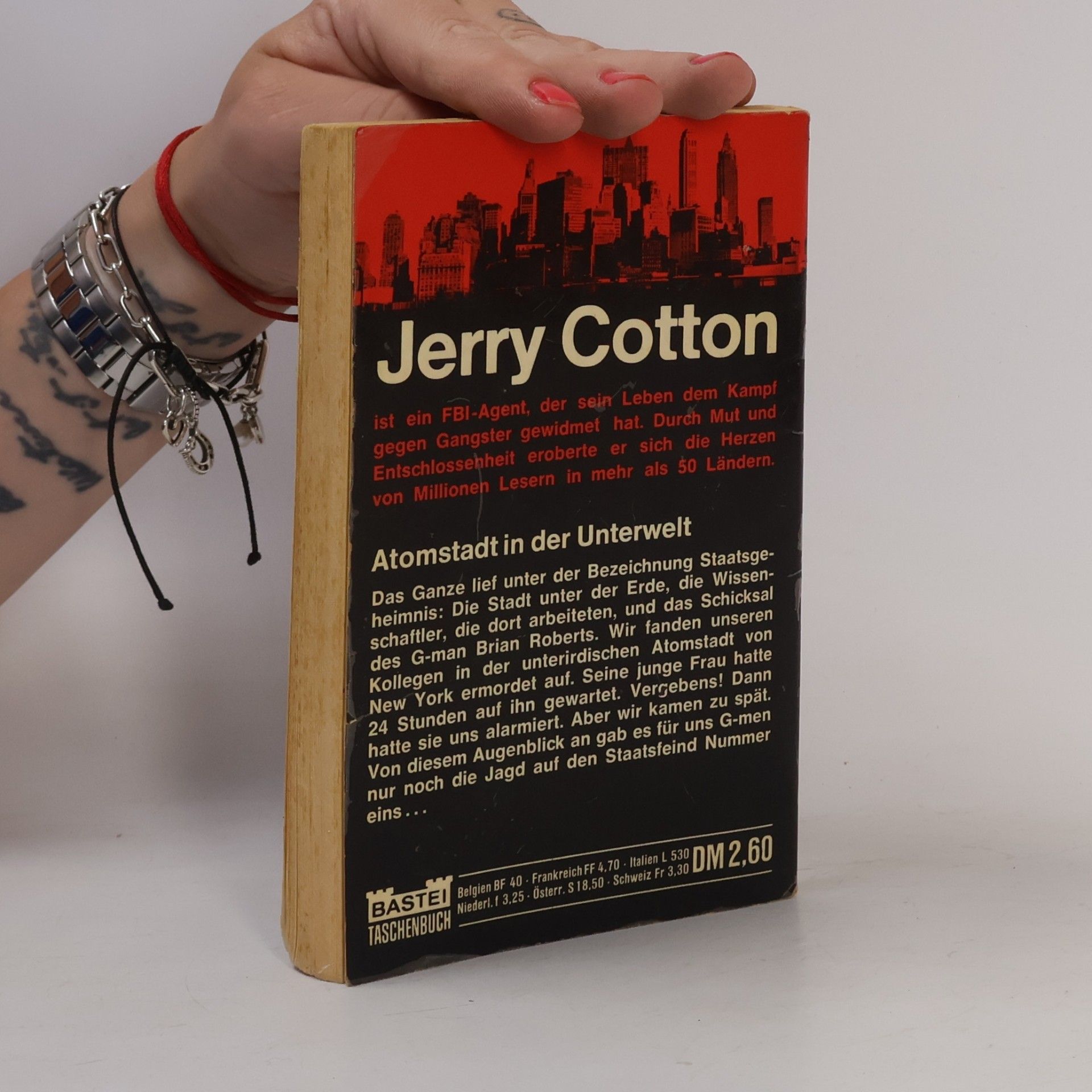 Jerry Cotton Atomstadt in der Unterwelt