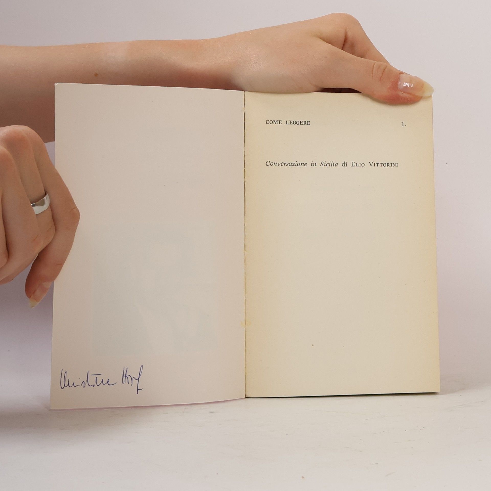 Claudio Toscani Come leggere Conversazione in Sicilia di Elio Vittorini