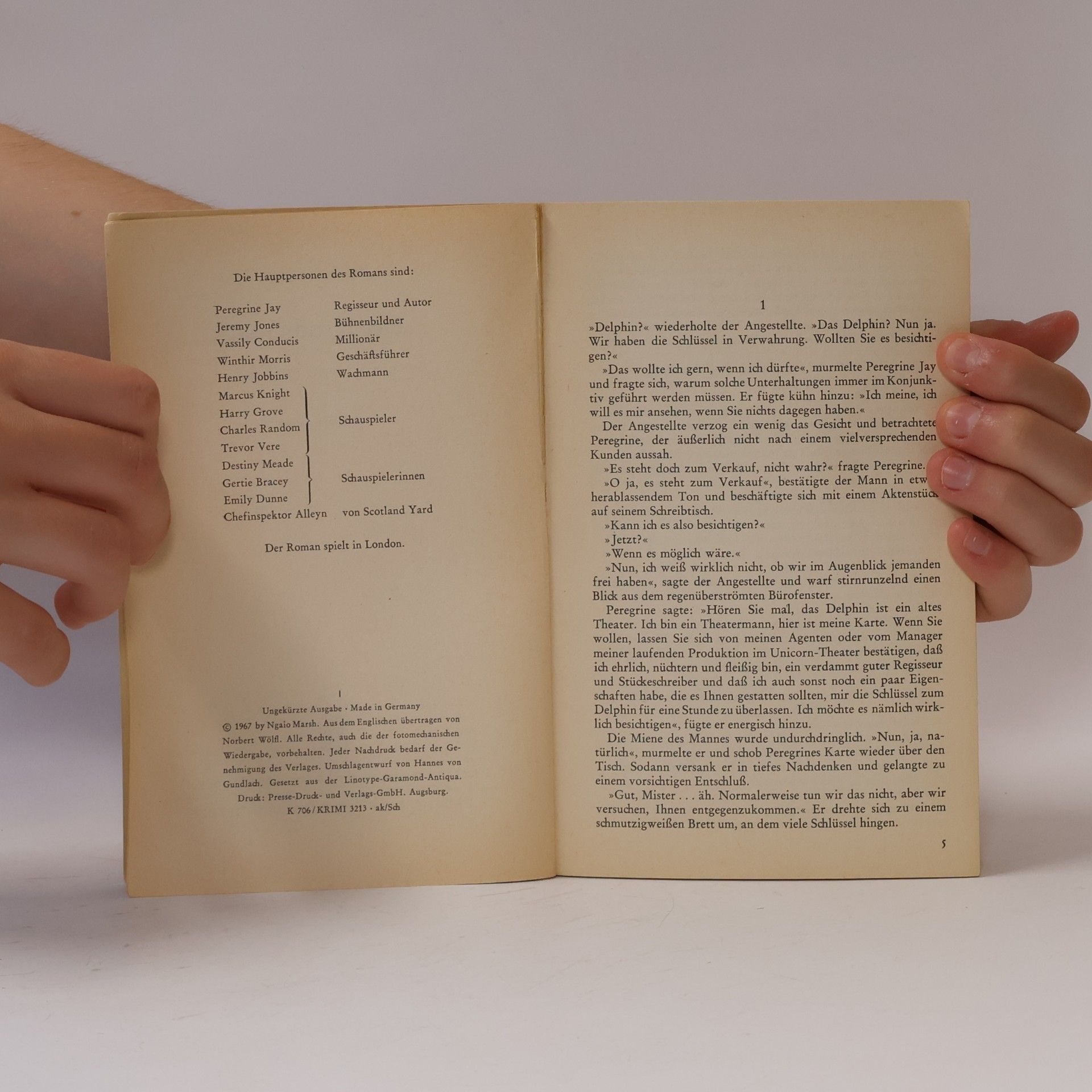 Ngaio Marsh Der Handschuh