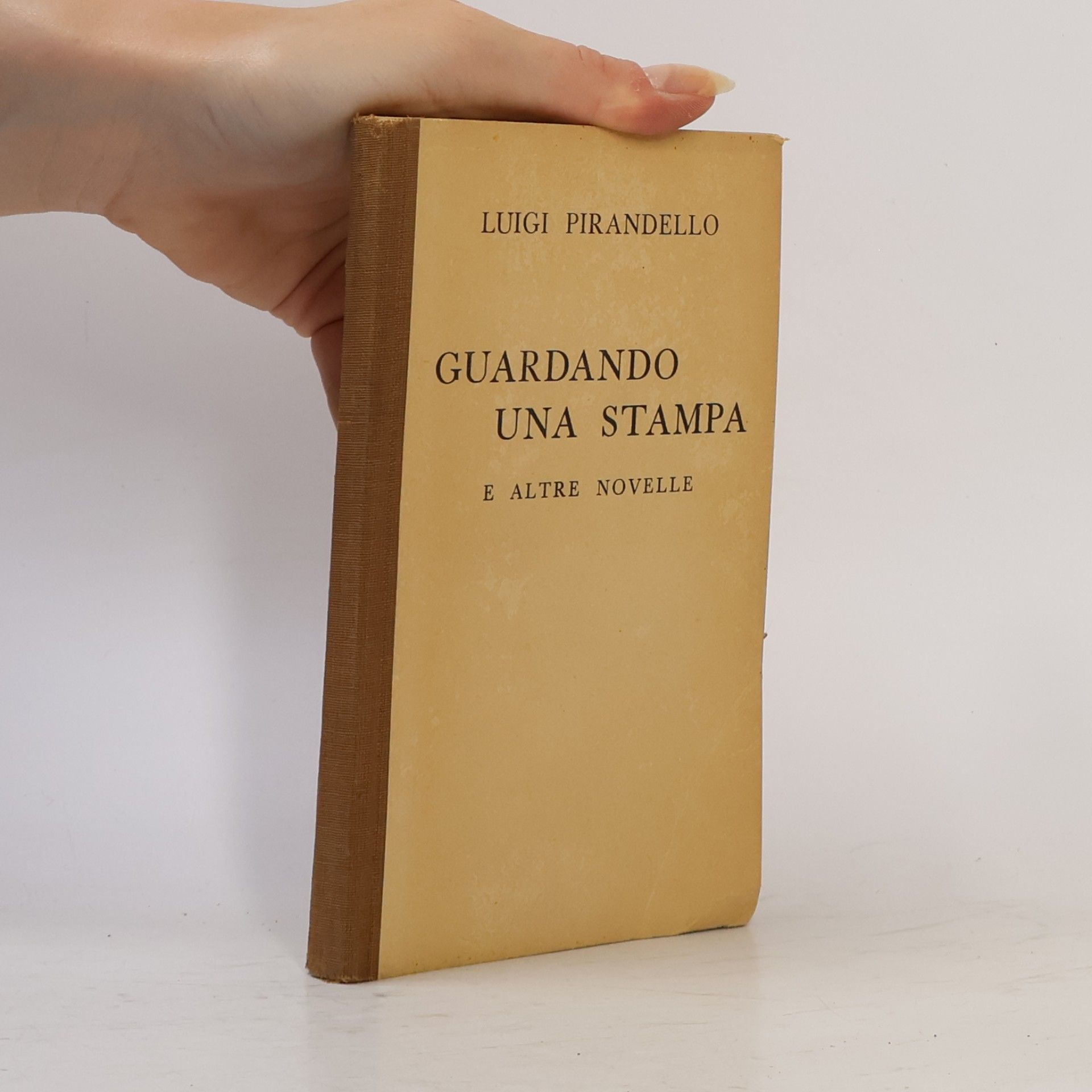 Luigi Pirandello Guardando una stampa