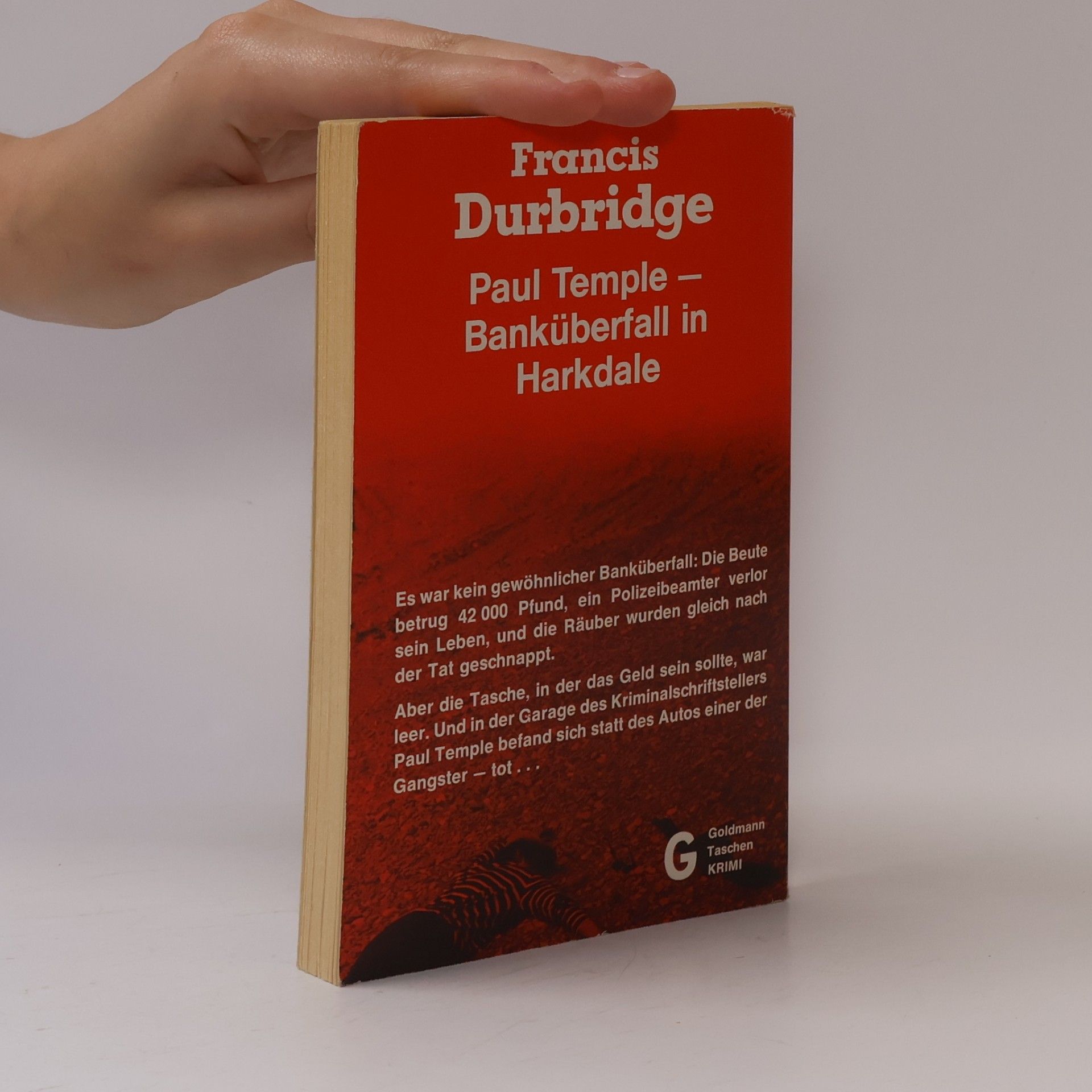 Francis Durbridge Paul Temple – Banküberfall in Harkdale