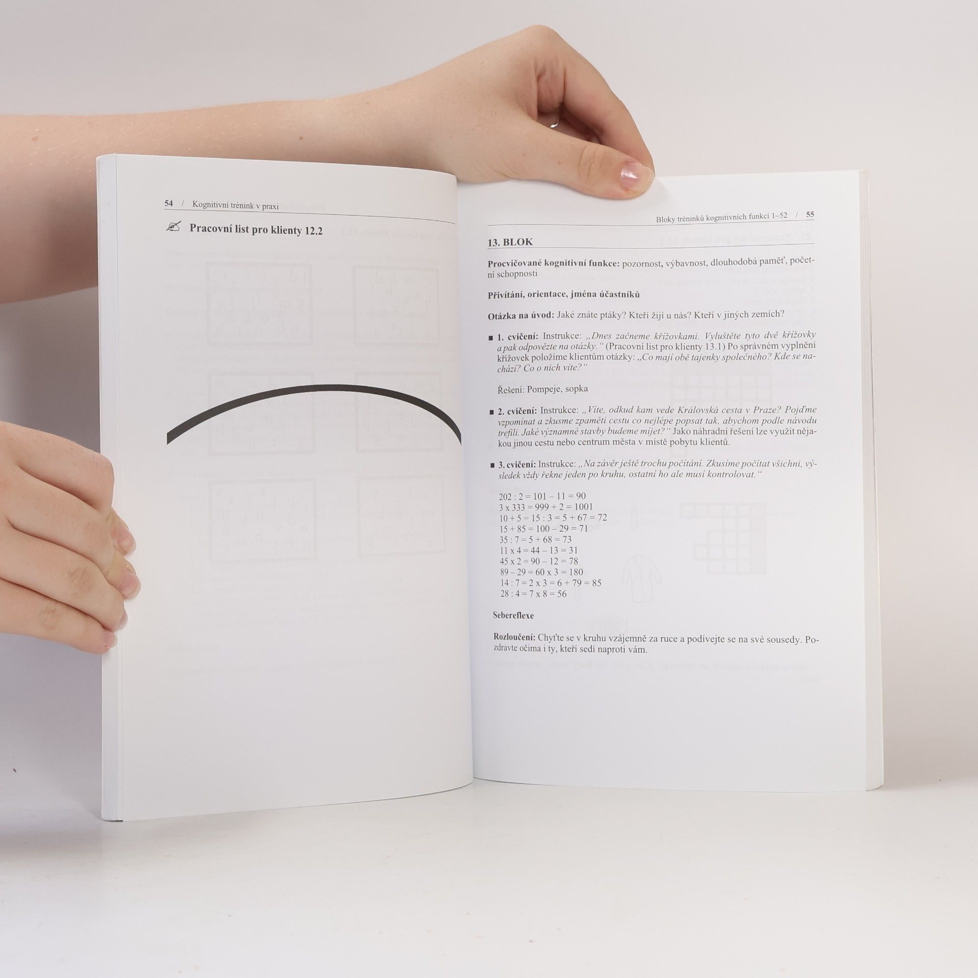 Jana Klucká Kognitivní trénink v praxi