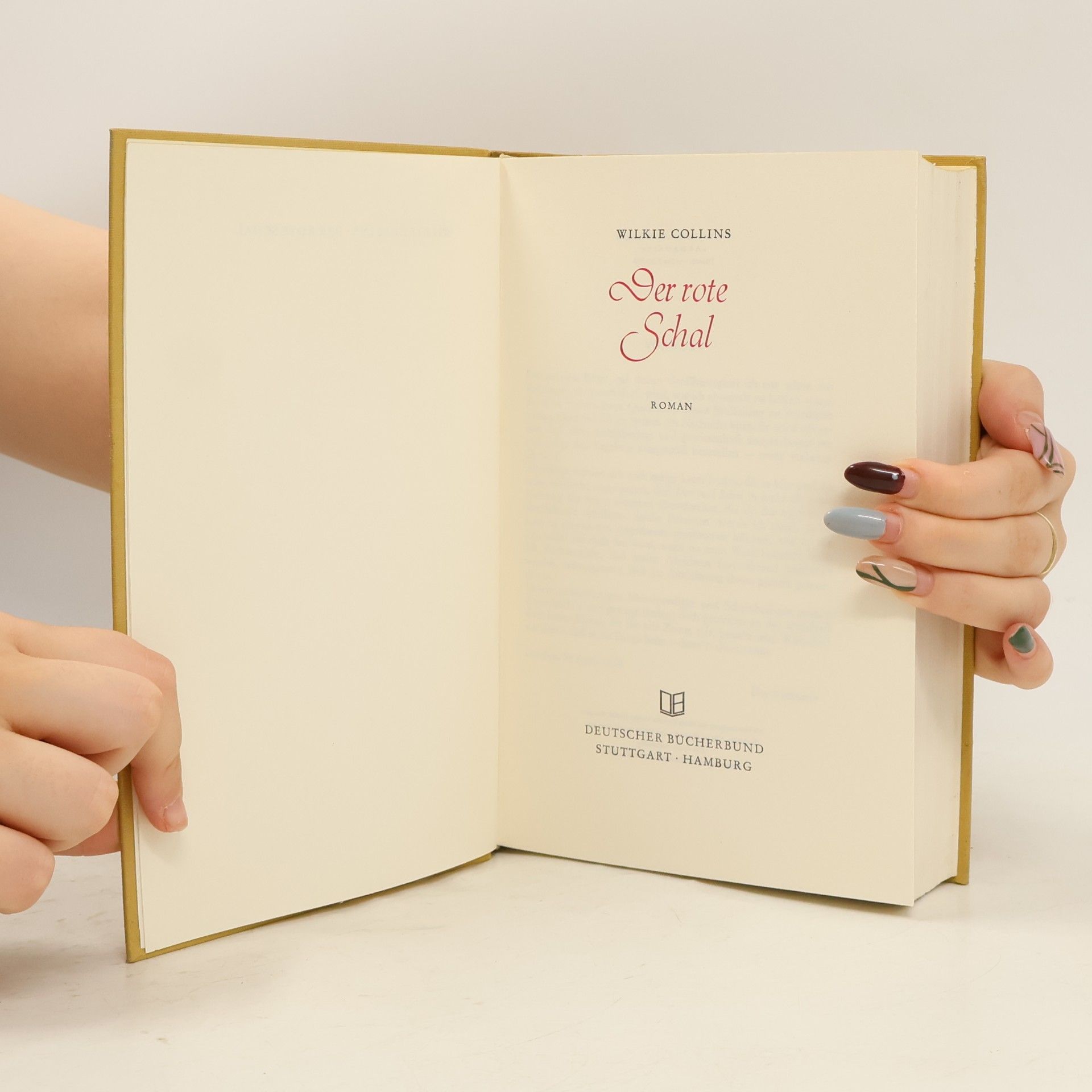Wilkie Collins Der rote Schal