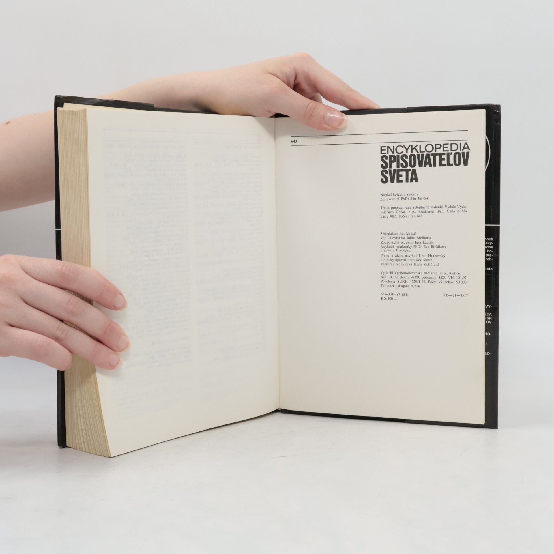 Various authors Encyklopédia spisovateľov sveta