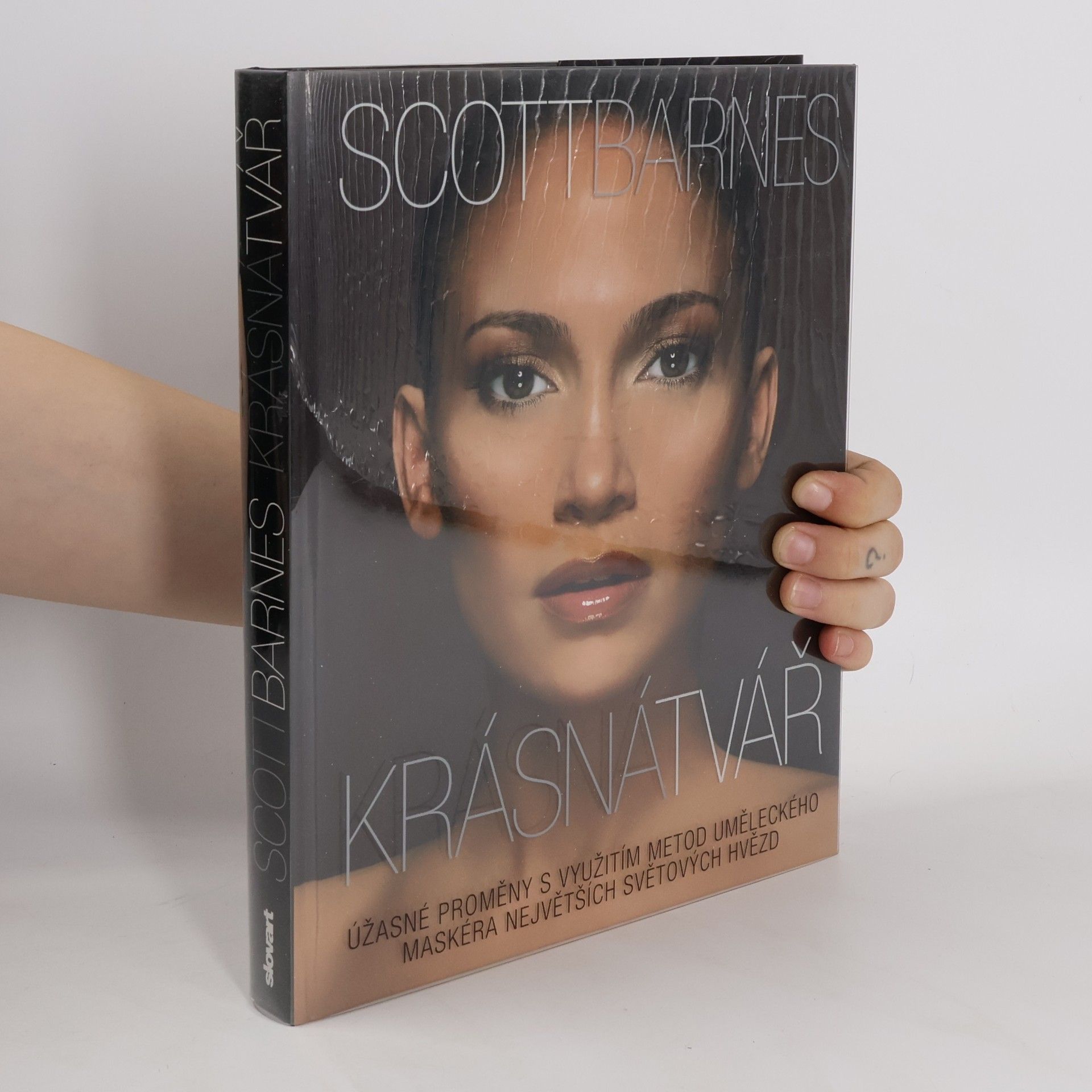 Scott Barnes Krásná tvář : úžasné proměny s využitím metod uměleckého maskéra největších světových hvězd