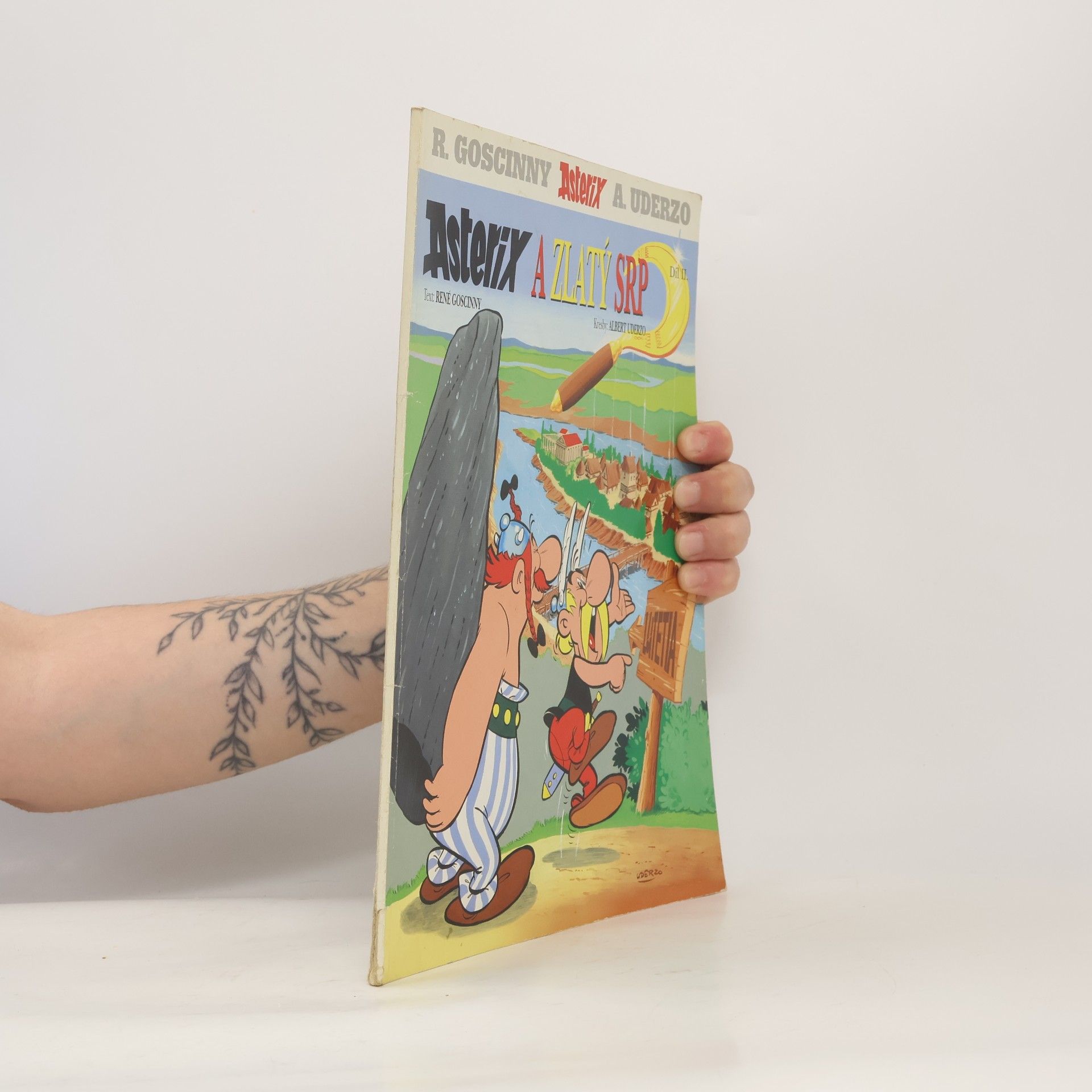 René Goscinny Asterix a zlatý srp