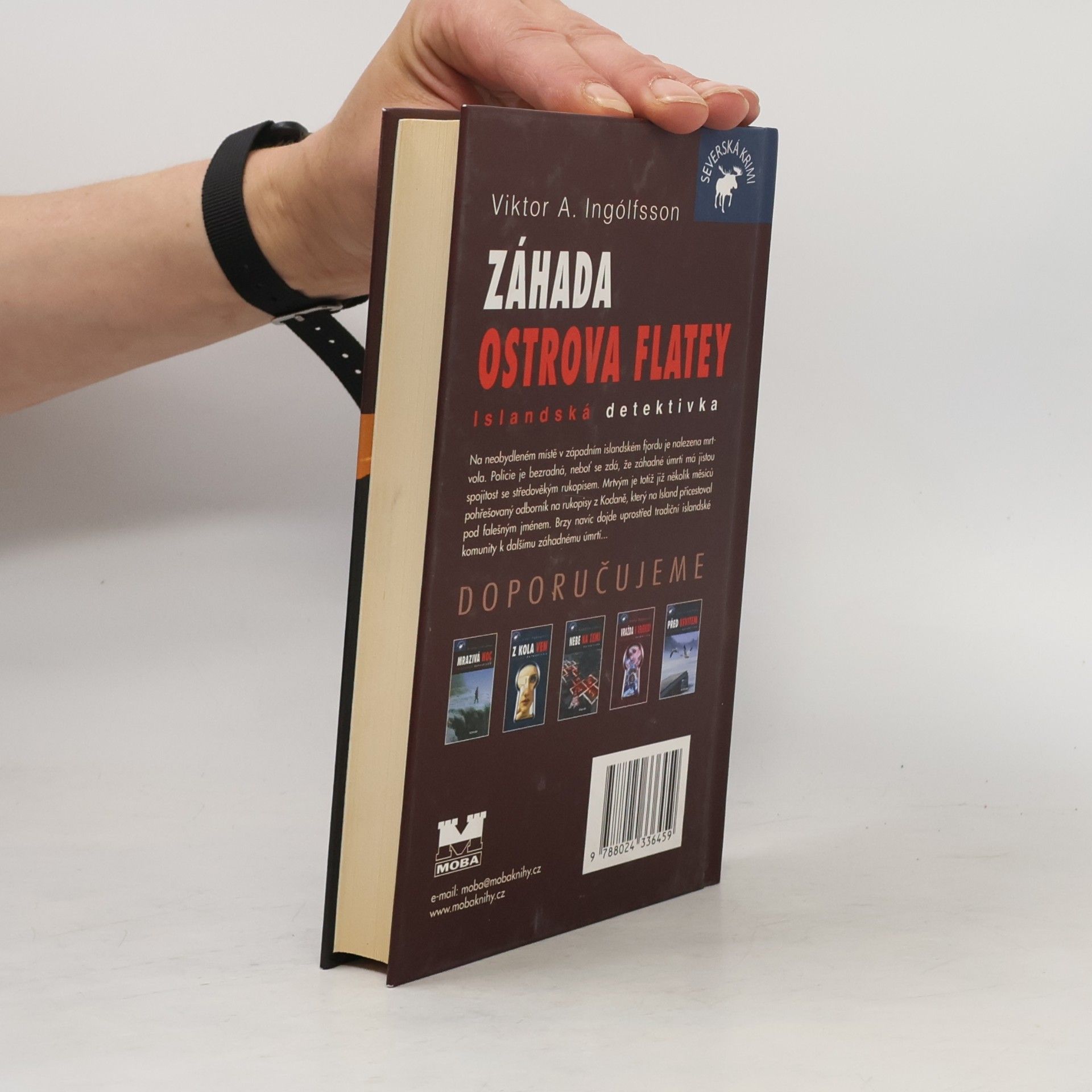 Viktor Arnar Ingólfsson Záhada ostrova Flatey : islandská detektivka