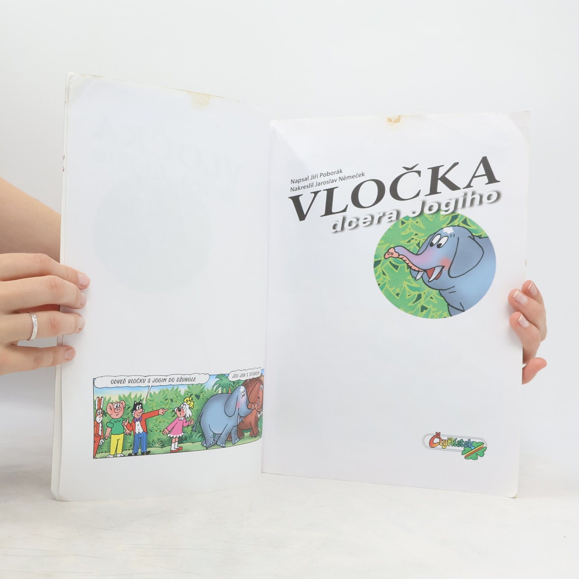 Jiří Poborák Vločka, dcera Jogiho