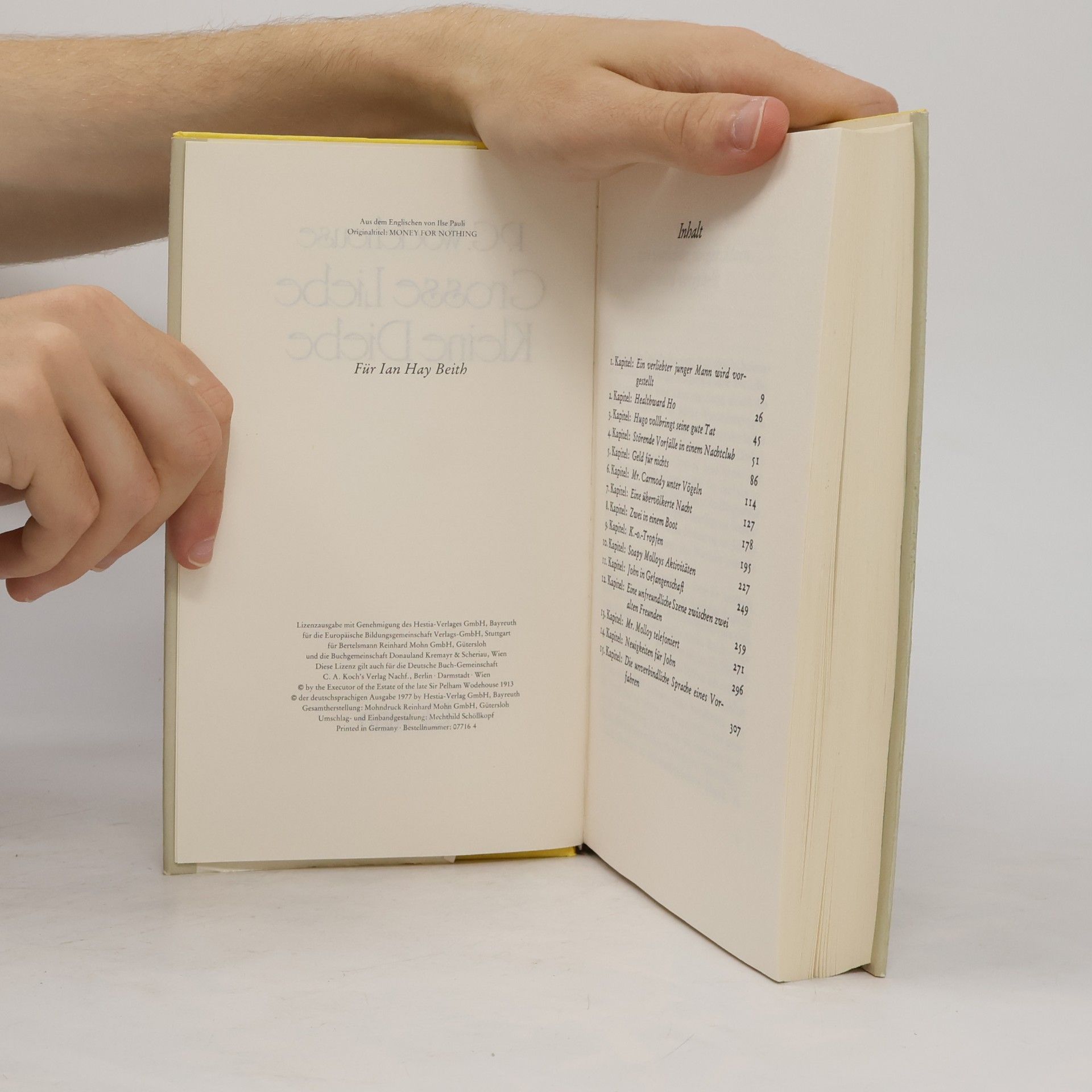 Pelham Wodehouse Grosse Liebe kleine Diebe