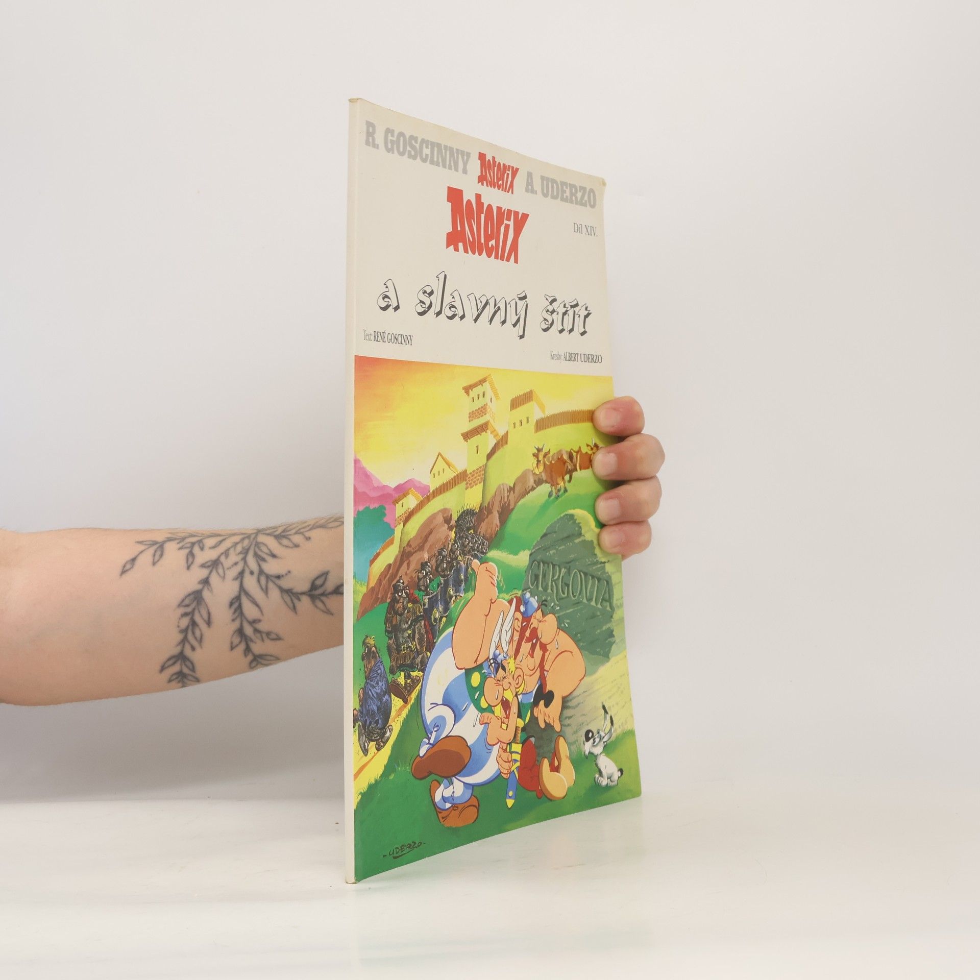 René Goscinny Asterix a slavný štít